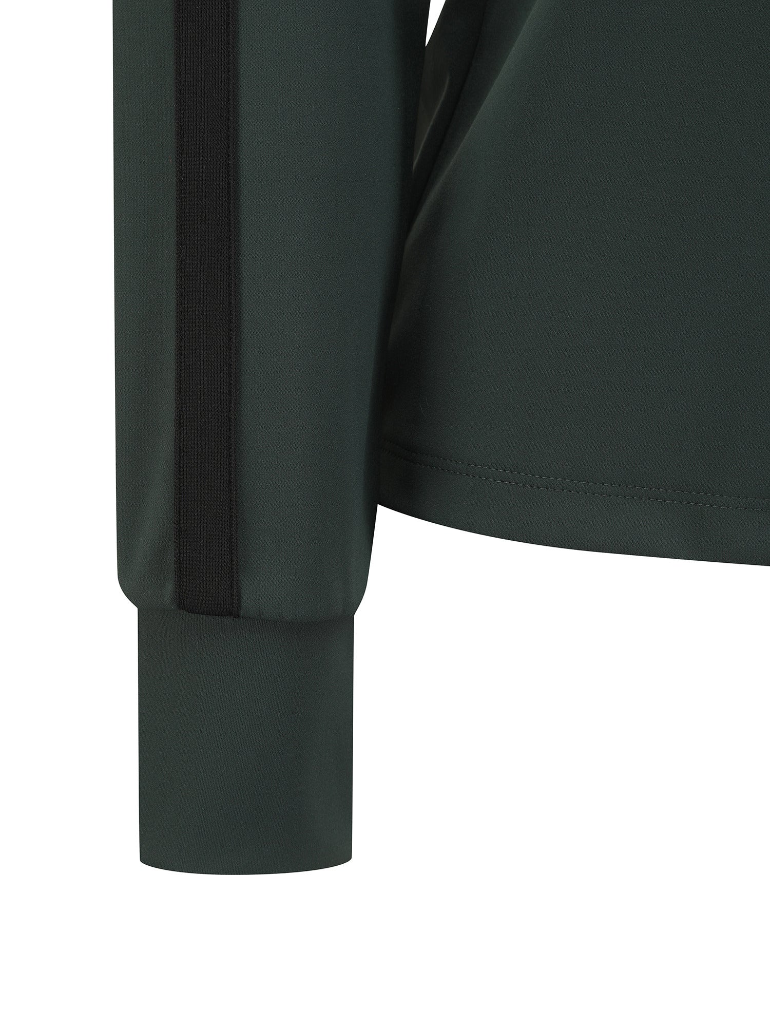 WOMEN LINE POINT MOCK NECK T-SHIRT