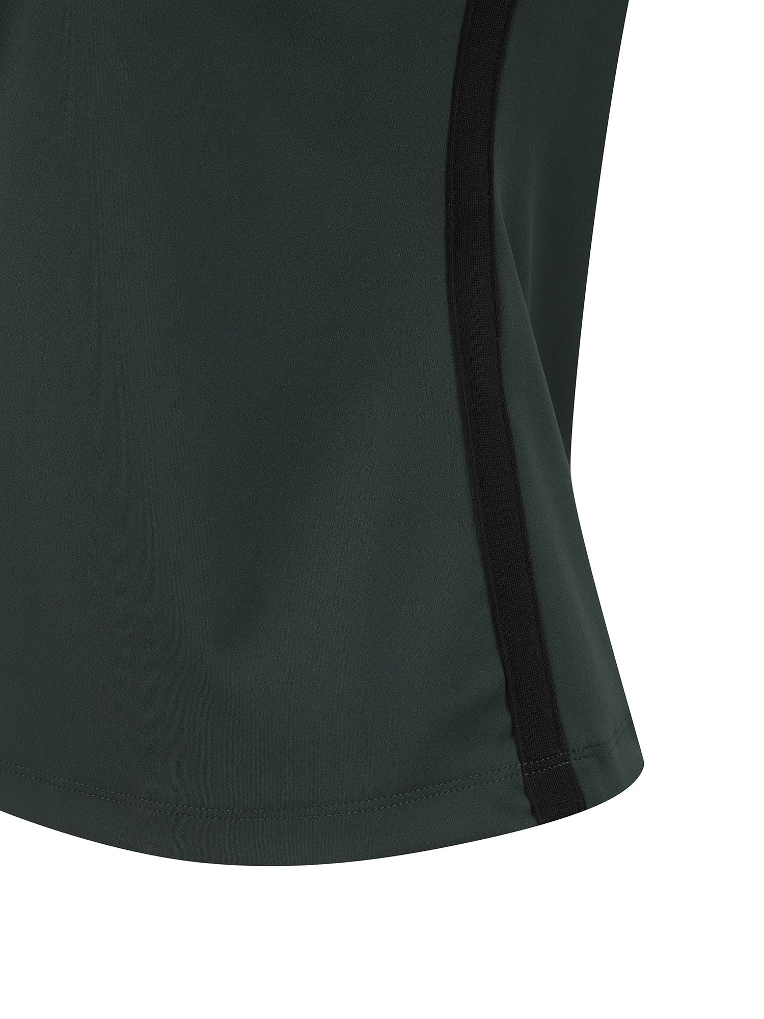 WOMEN LINE POINT MOCK NECK T-SHIRT