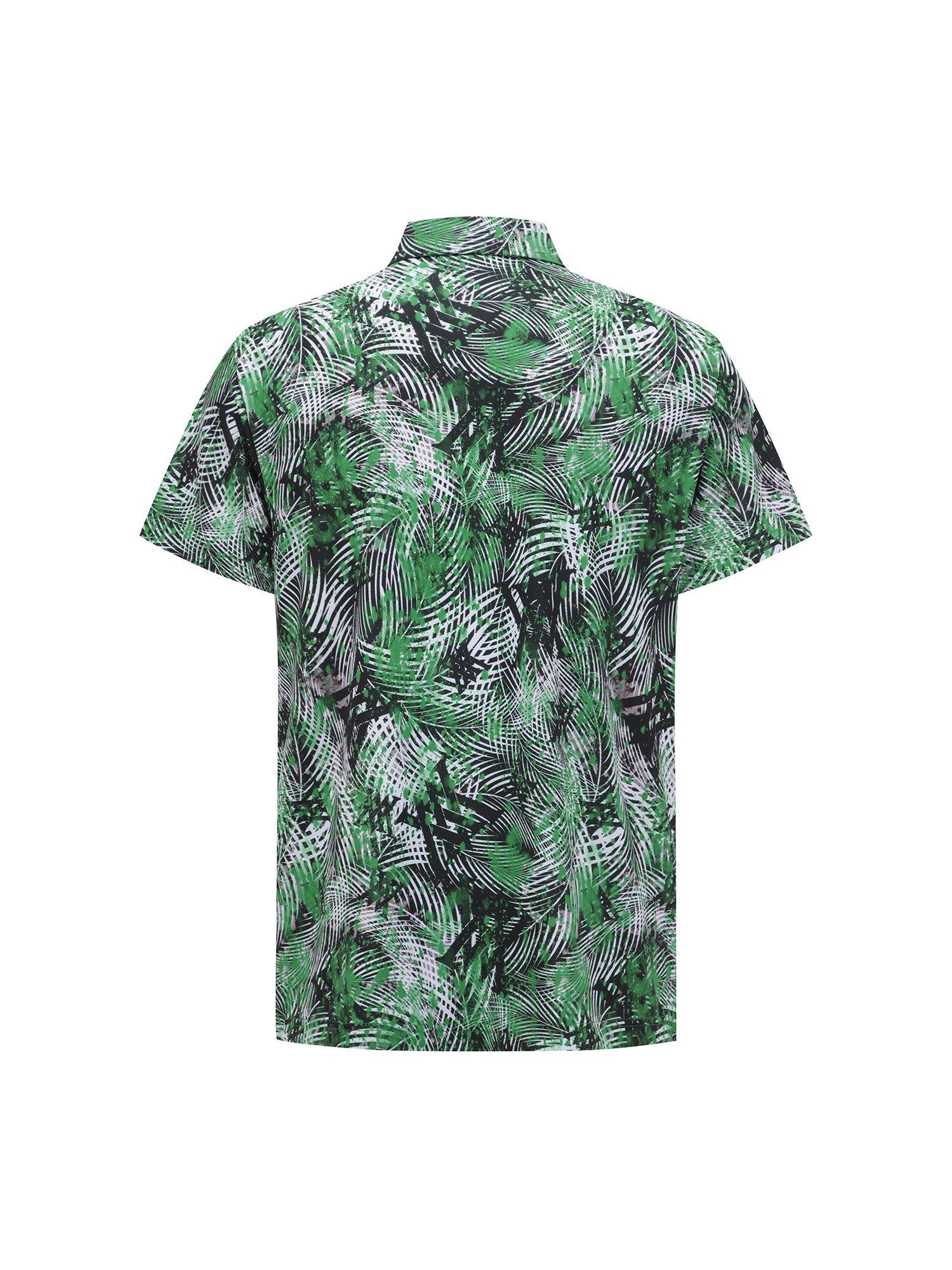 MEN SM TROPICAL PATTERN SHORT T-SHIRT
