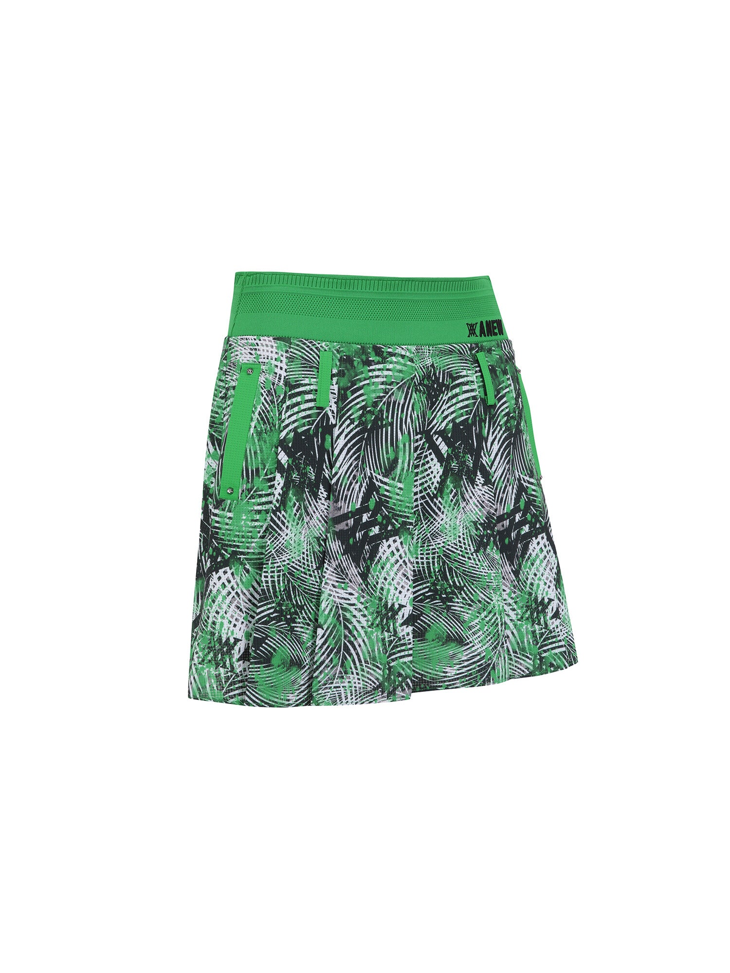 WOMEN SM BAND PLEATED SKIRT