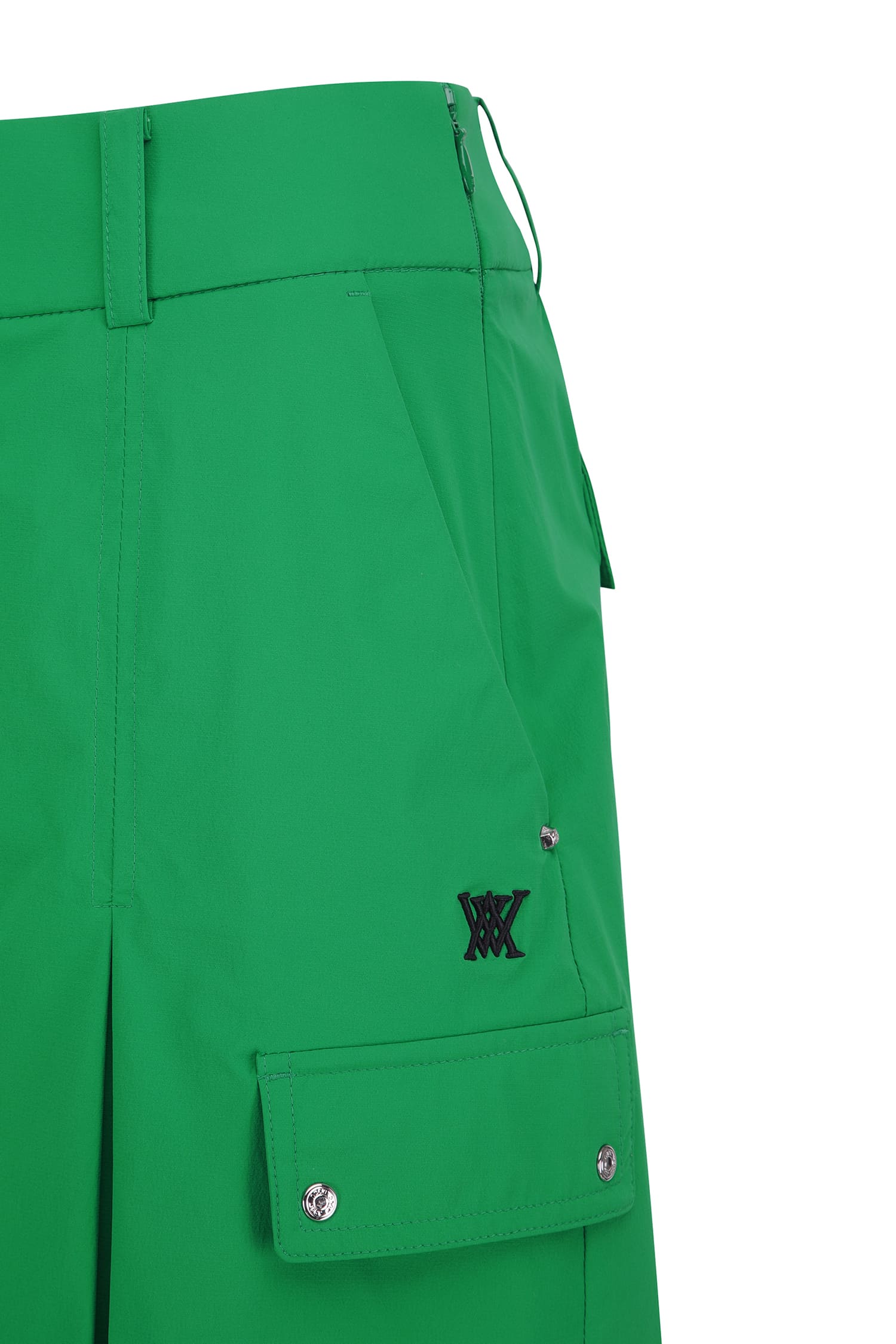 WOMEN SM INCISION HALF PANTS