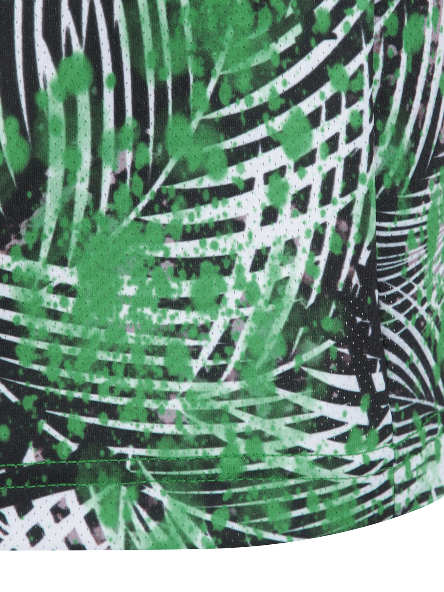MEN SM TROPICAL PATTERN SHORT T-SHIRT