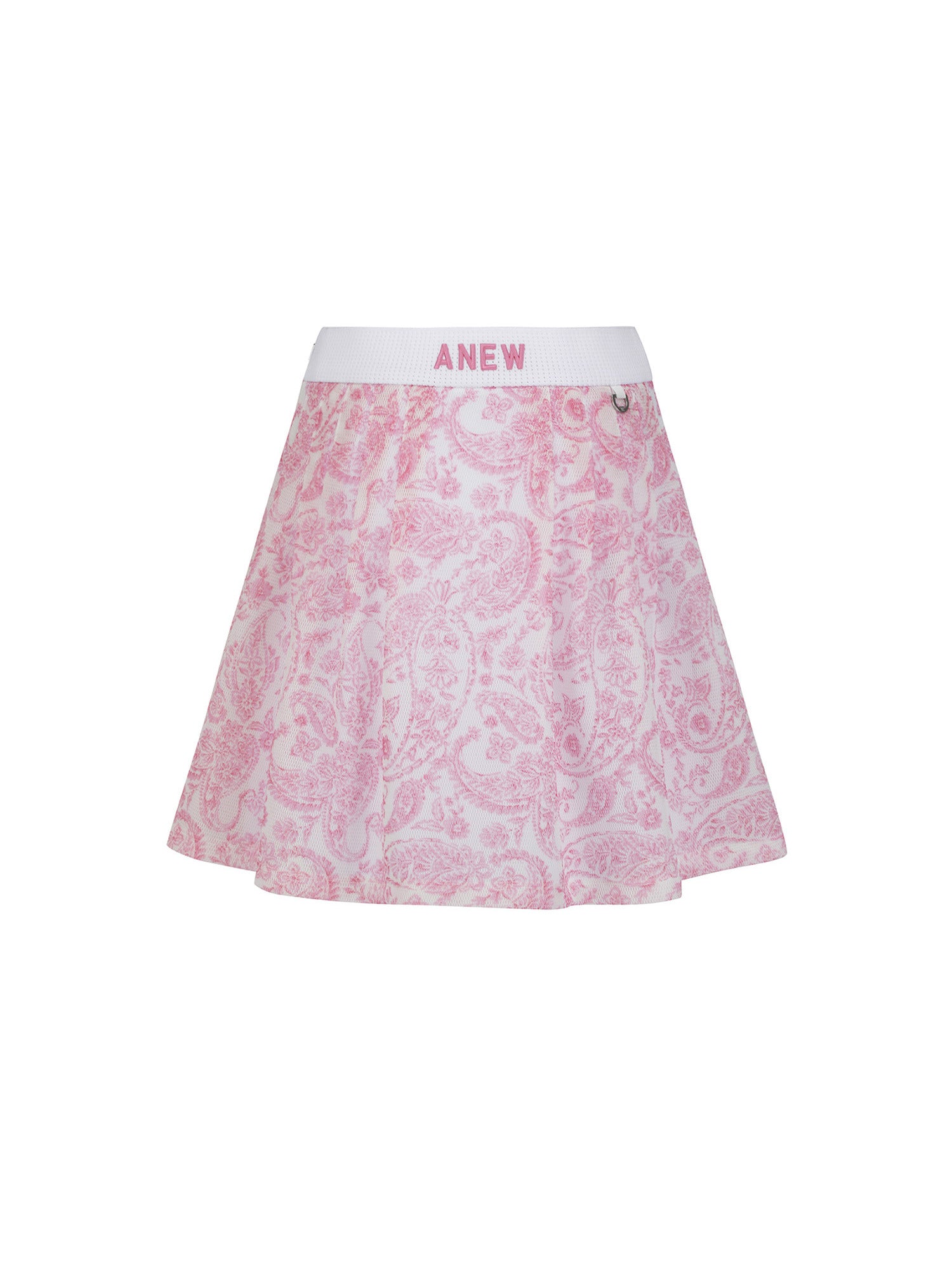 WOMEN PAISLEY FLARE SKIRT