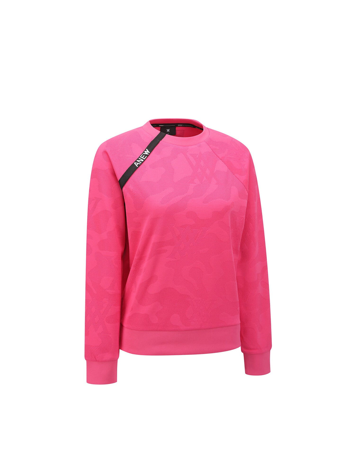 WOMEN SP CAMO JACQUARD SWEATSHIRT