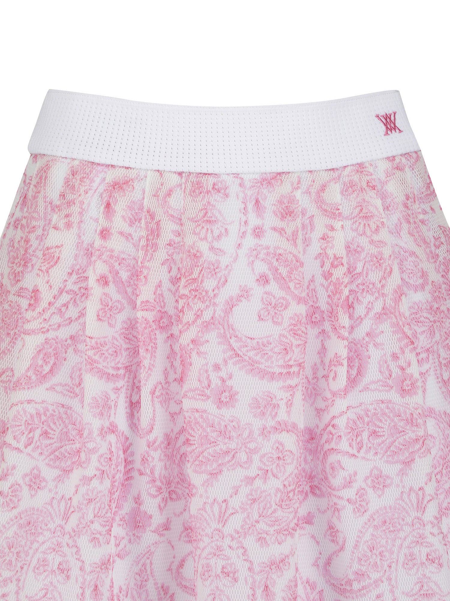WOMEN PAISLEY FLARE SKIRT