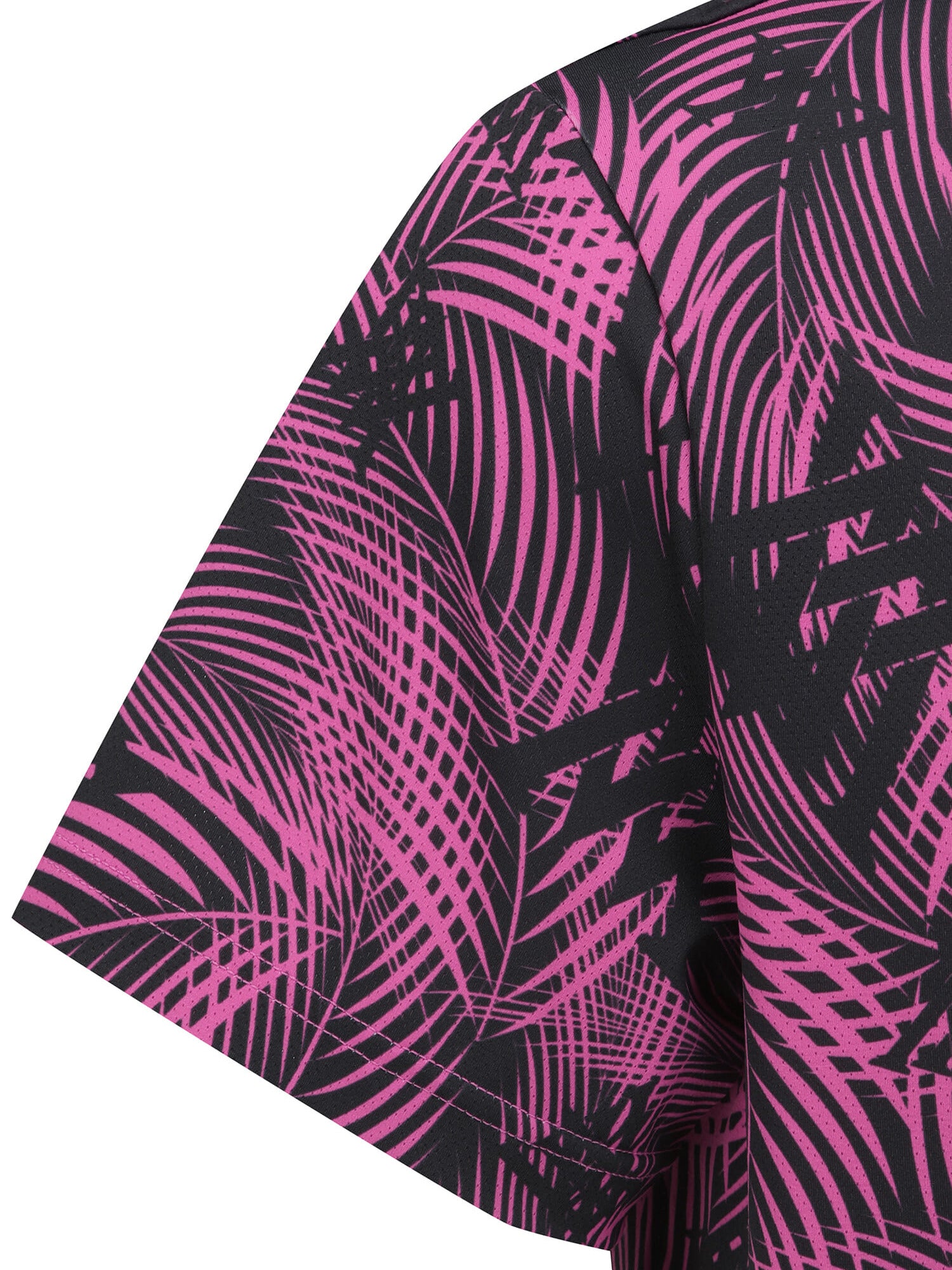 MEN SM TROPICAL PATTERN SHORT T-SHIRT