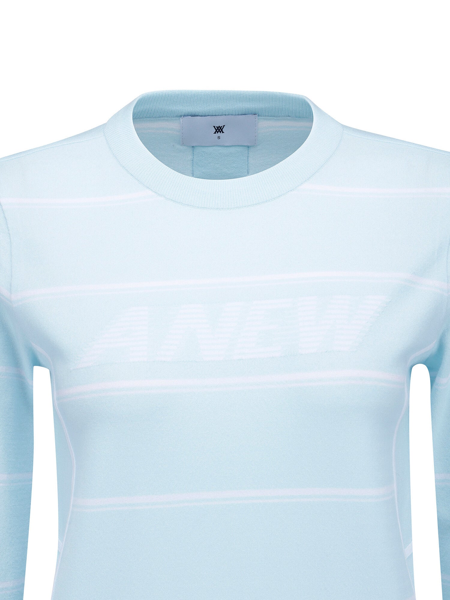 WOMEN STRIPE ROUND SWEATER