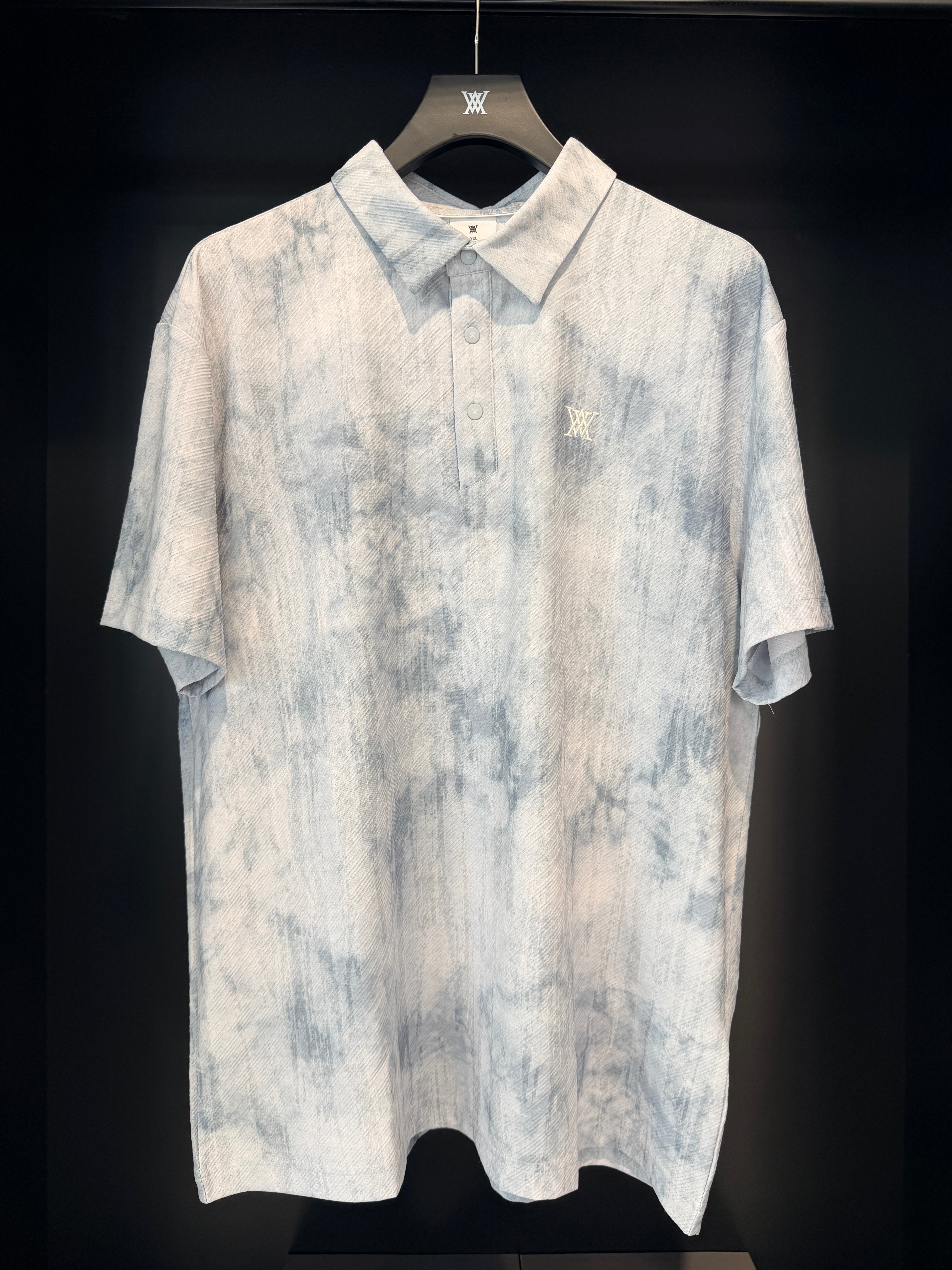 MEN SMOKE PATTERN T-SHIRT
