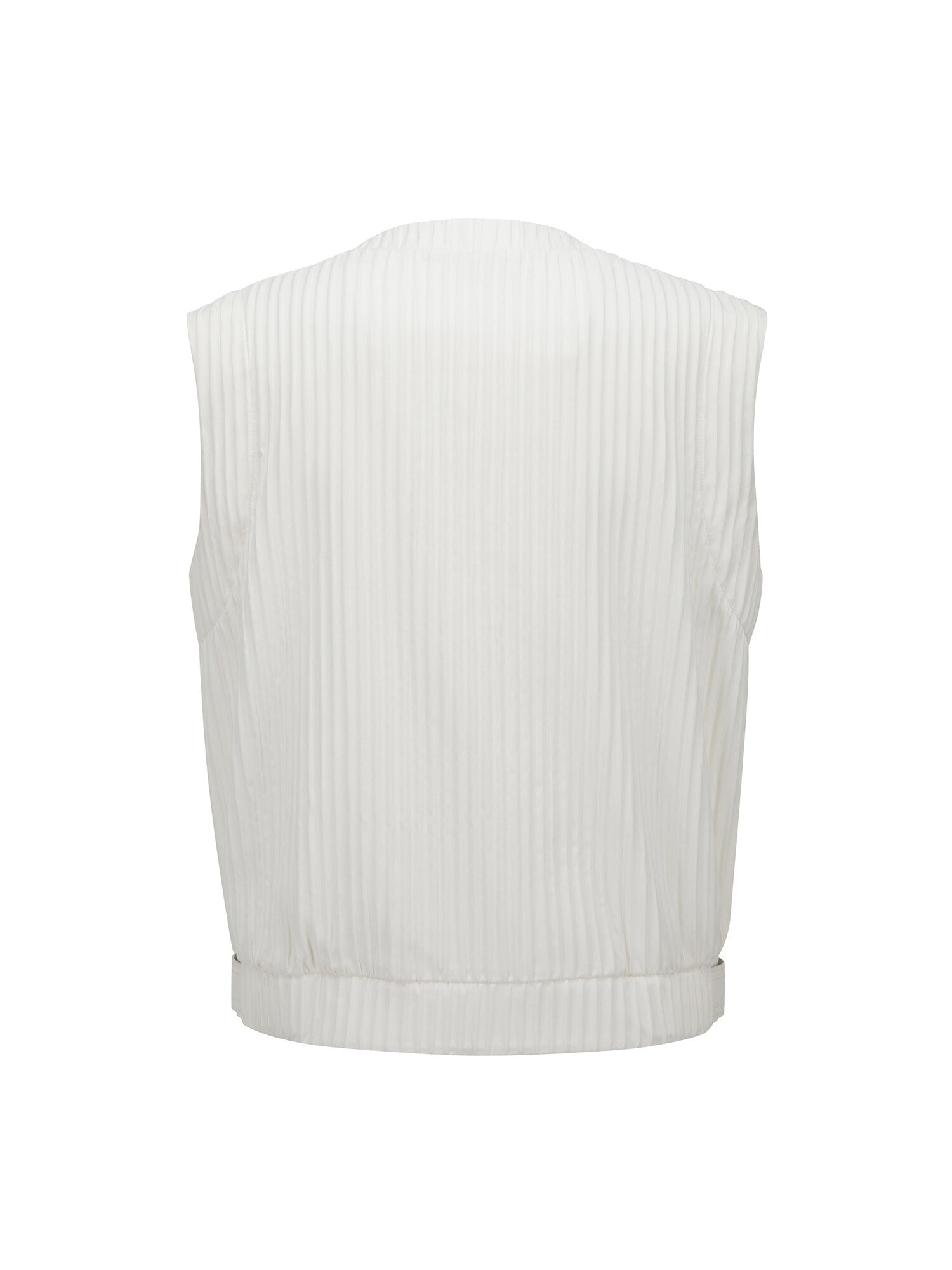 WOMEN POCKET PLEATS POINT VT