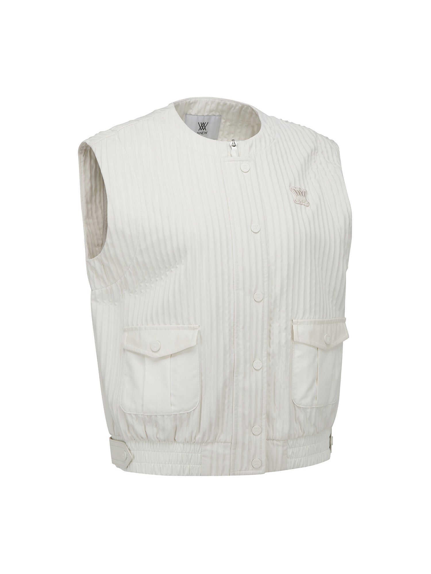 WOMEN POCKET PLEATS POINT VT