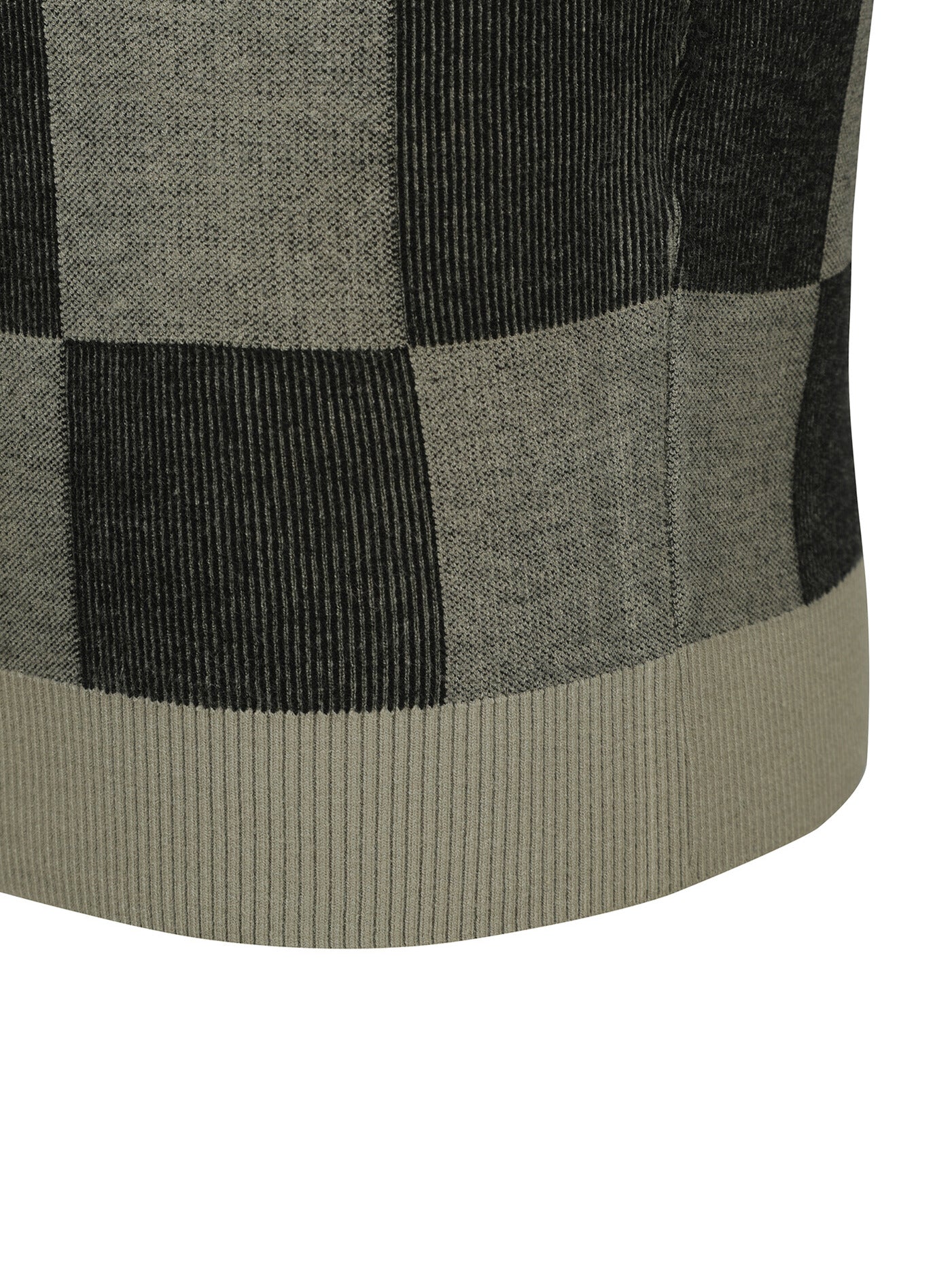 MEN CHECK BOARD PULLOVER