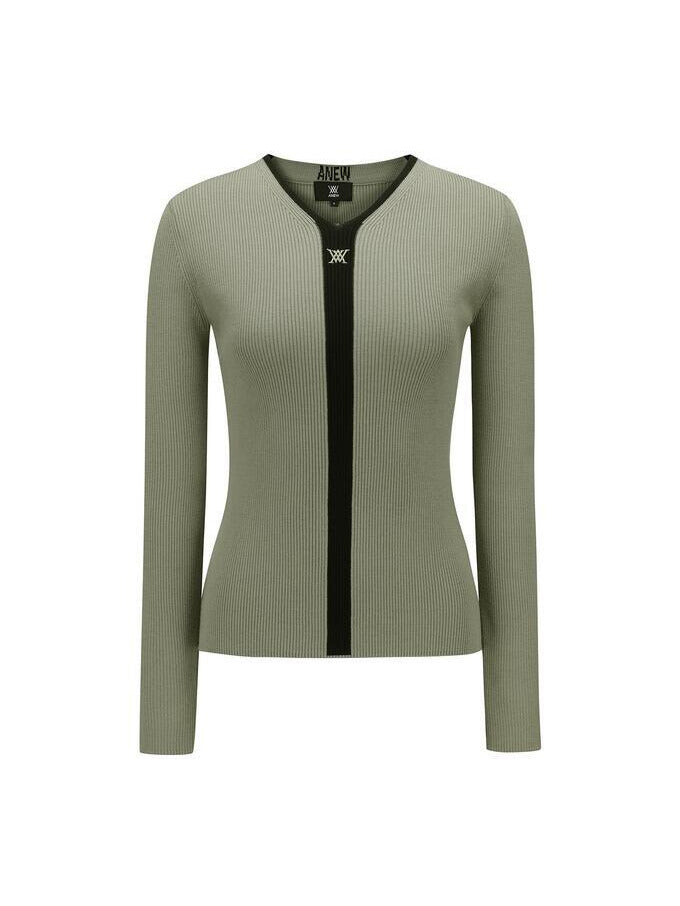 WOMEN V NECK PULLOVER