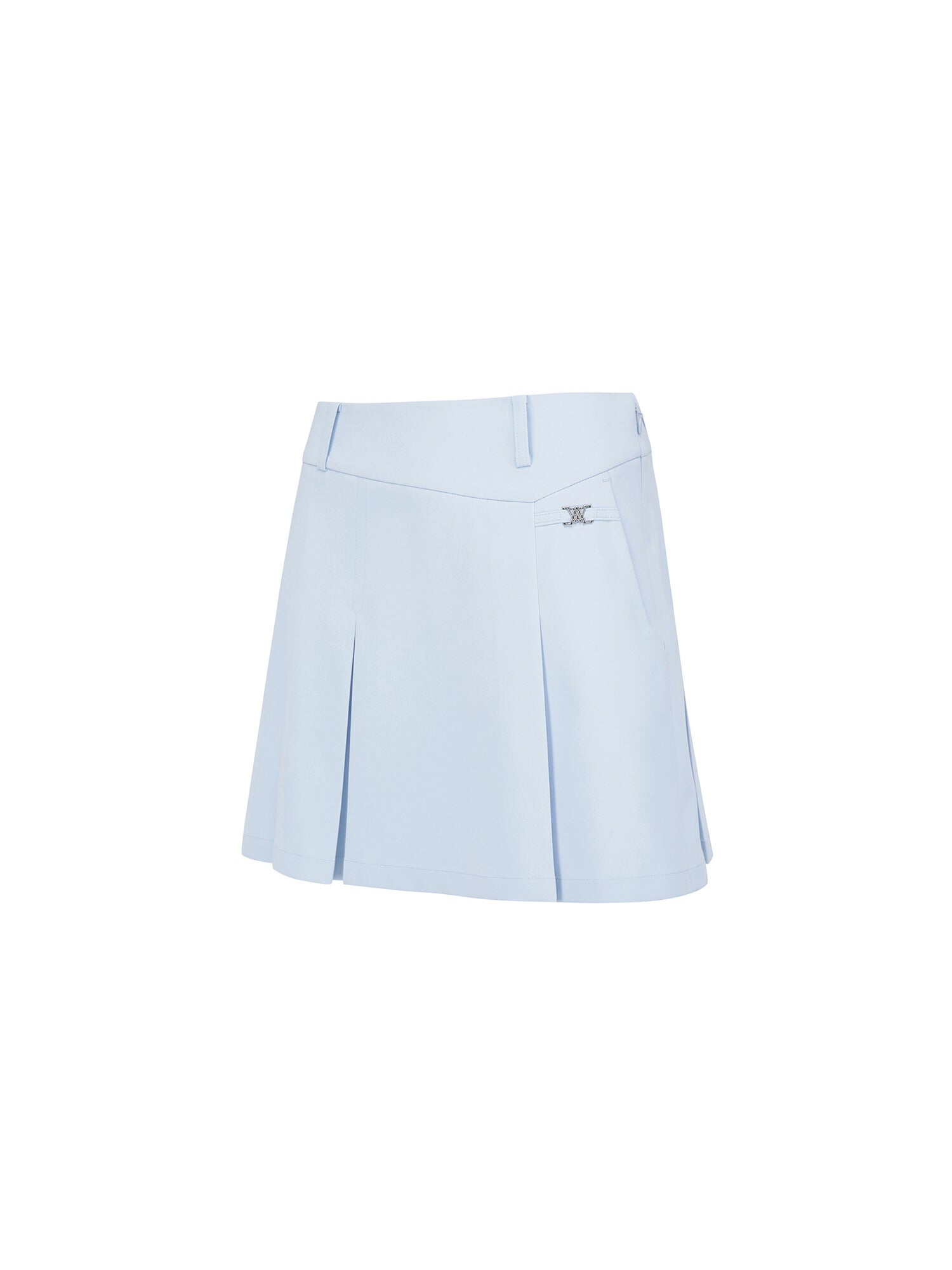 WOMEN SM BACK PLEATED SKIRT