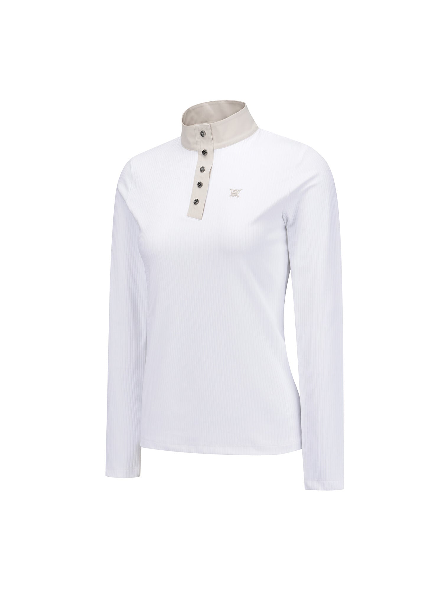 WOMEN FA HIGH NECK LONG T-SHIRT