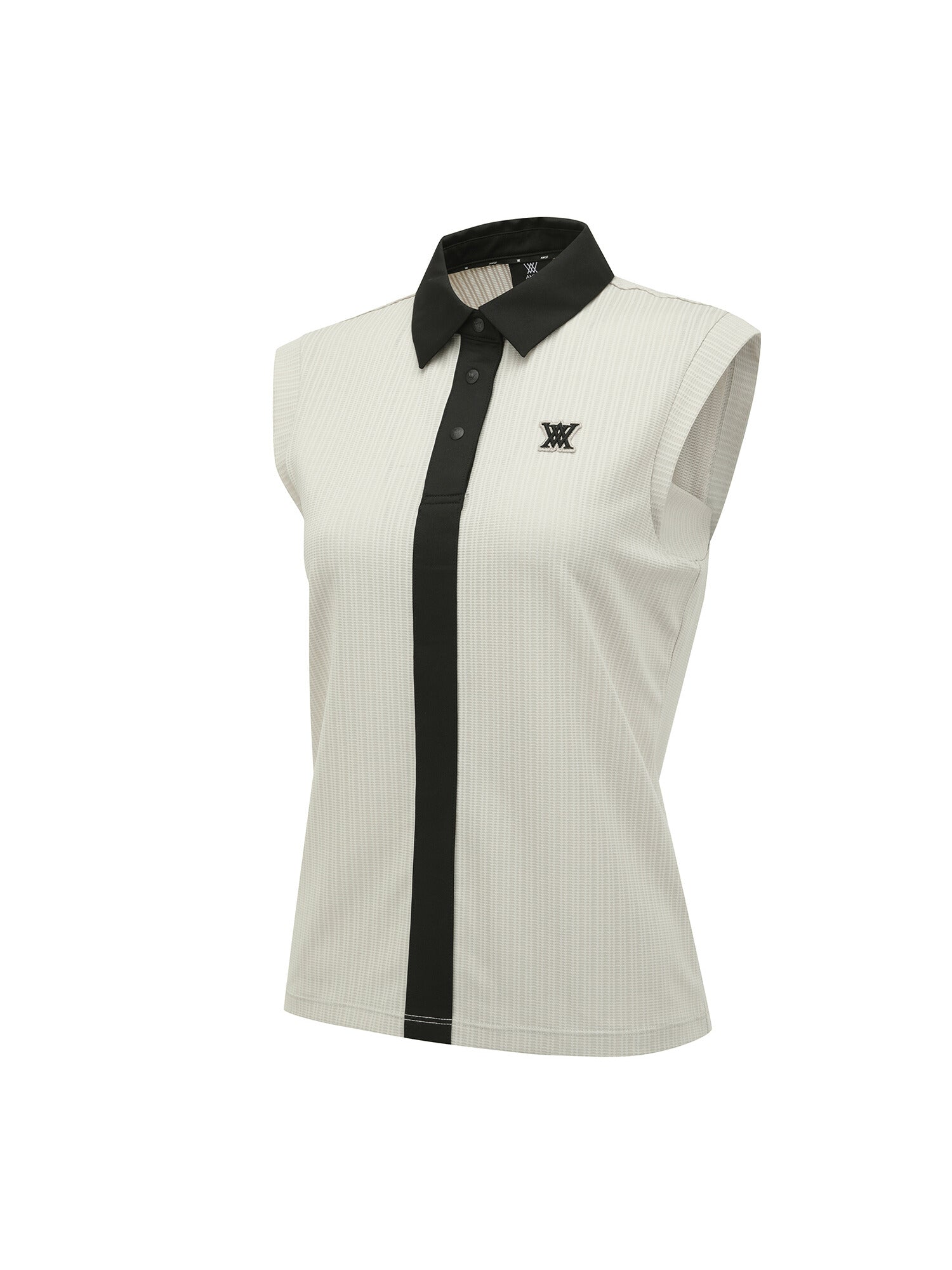 WOMEN SM COLLARED SLEEVELESS