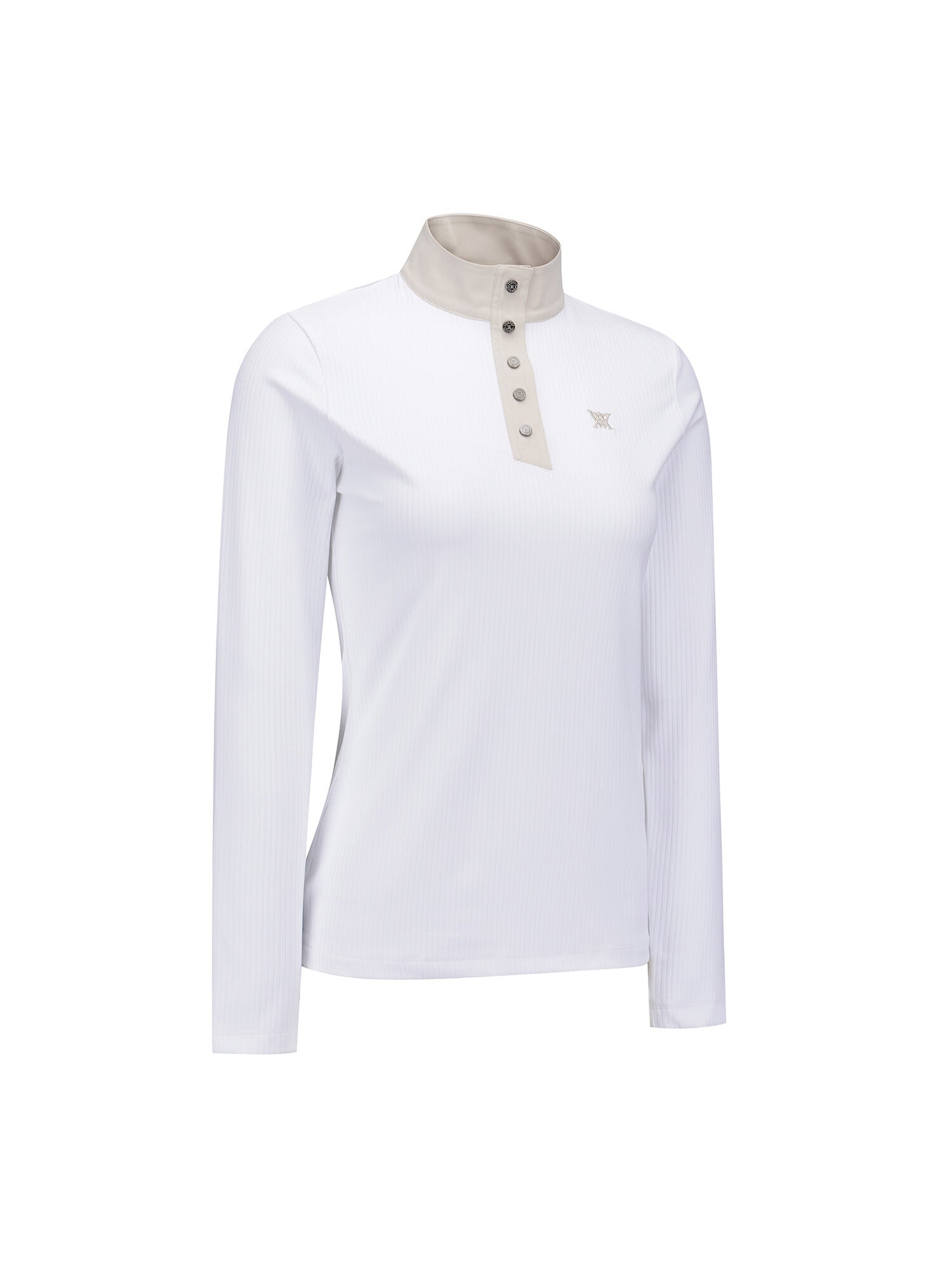 WOMEN FA HIGH NECK LONG T-SHIRT
