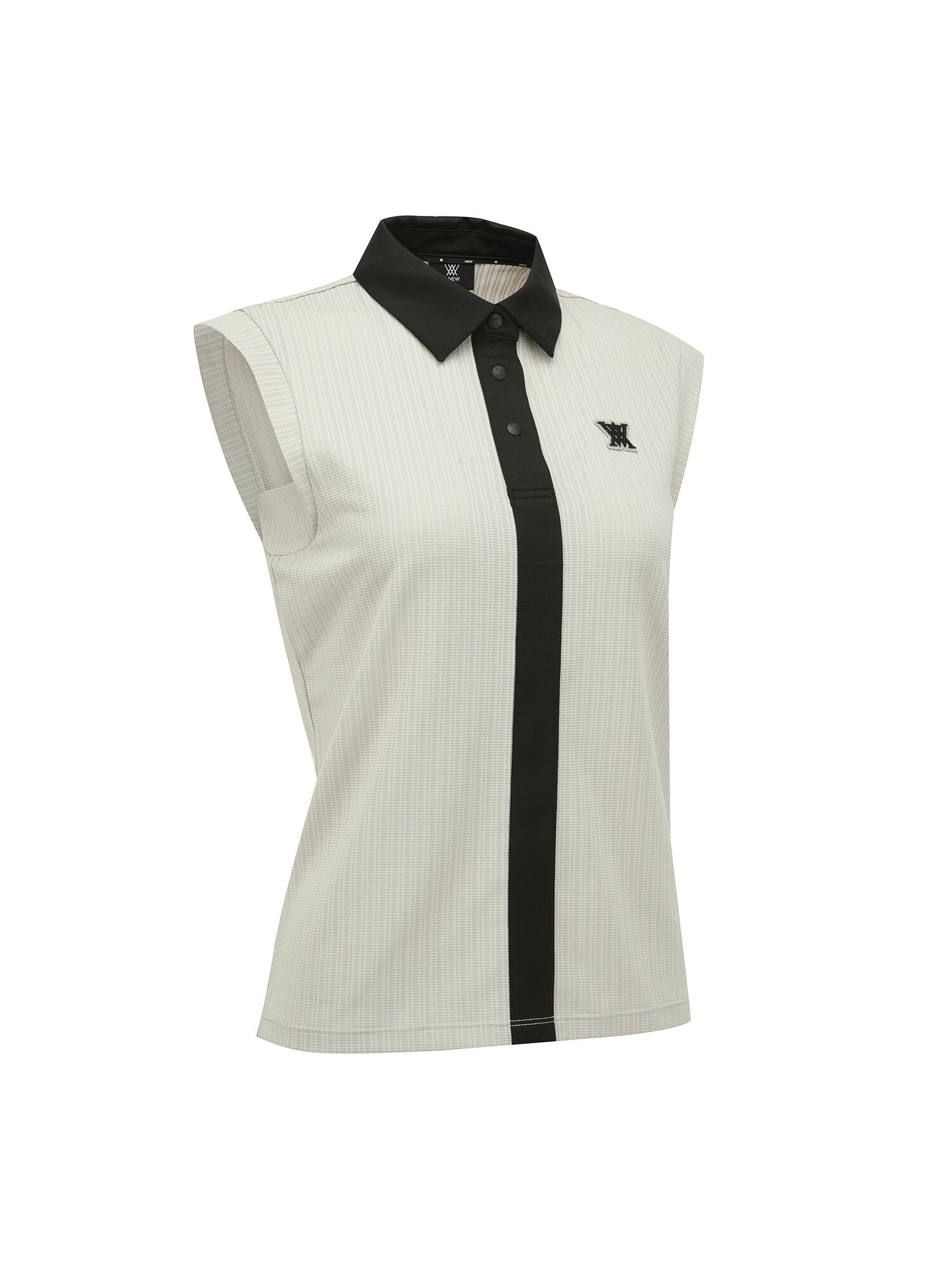 WOMEN SM COLLARED SLEEVELESS