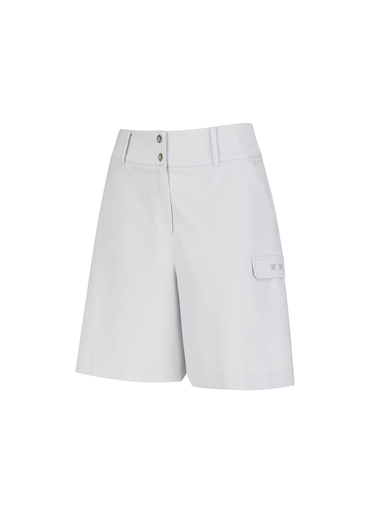 WOMEN FA BACK PLEATED HALF PANTS