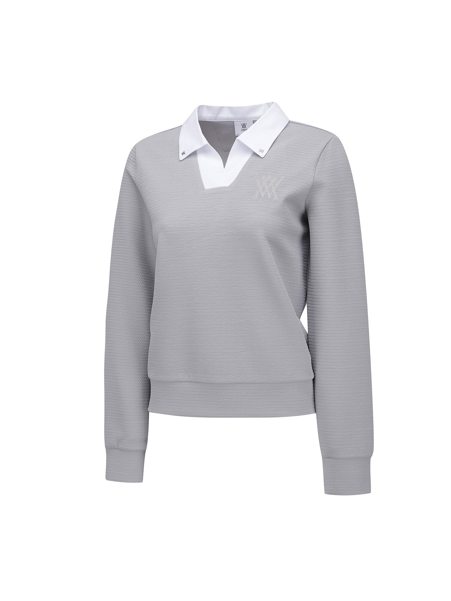 WOMEN SP COLLARED SWEATSHIRT