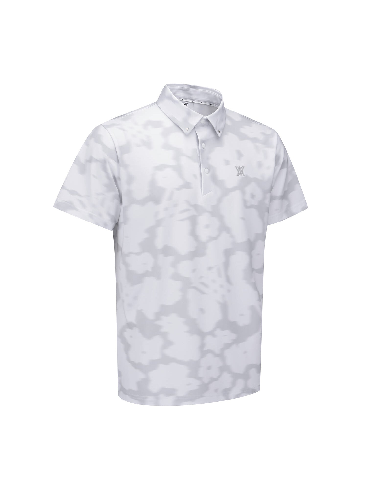 MEN FA FLOWER PATTERN SHORT T-SHIRT