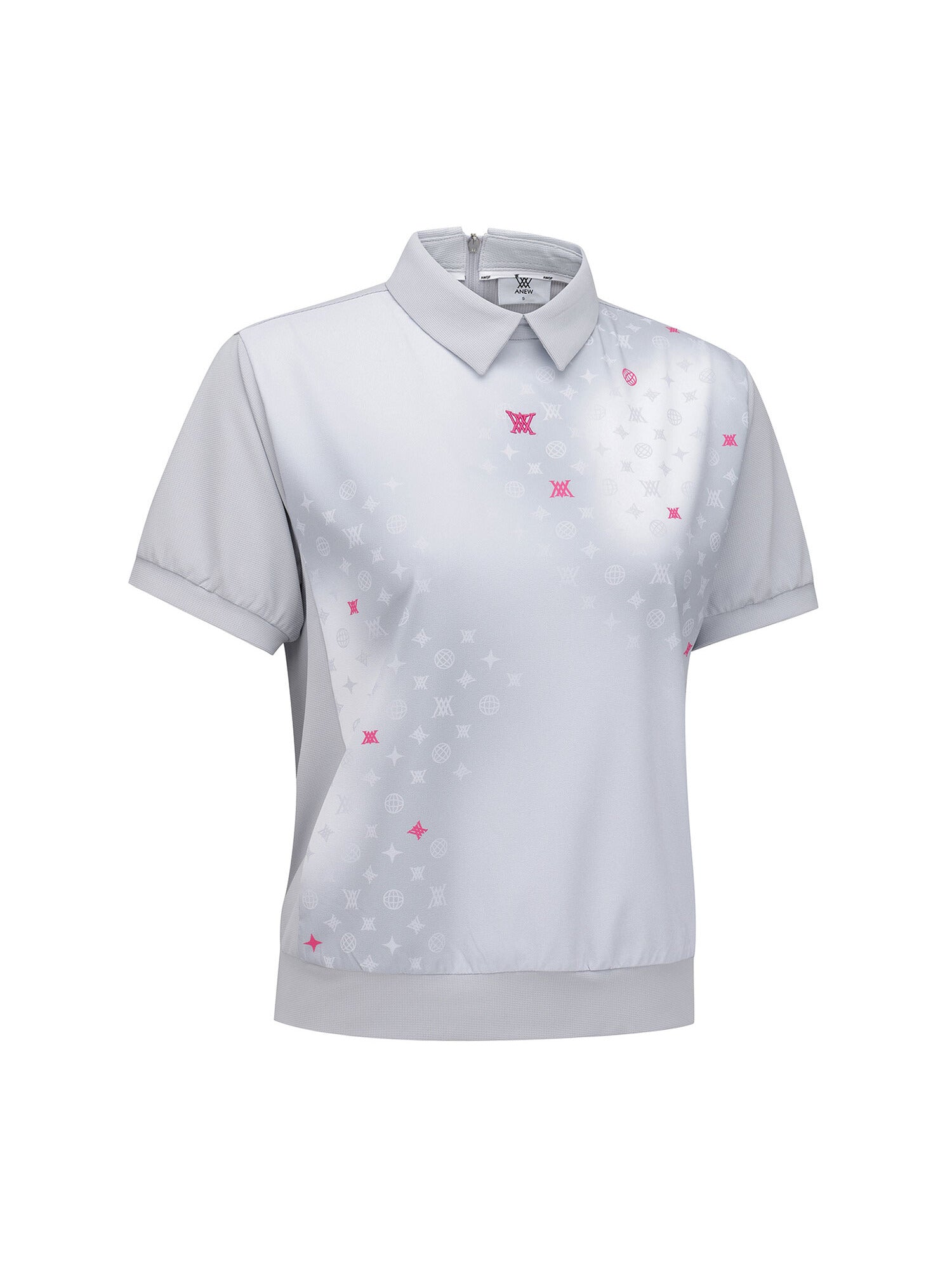 WOMEN SM GRADATION PATTERN SHORT T-SHIRT