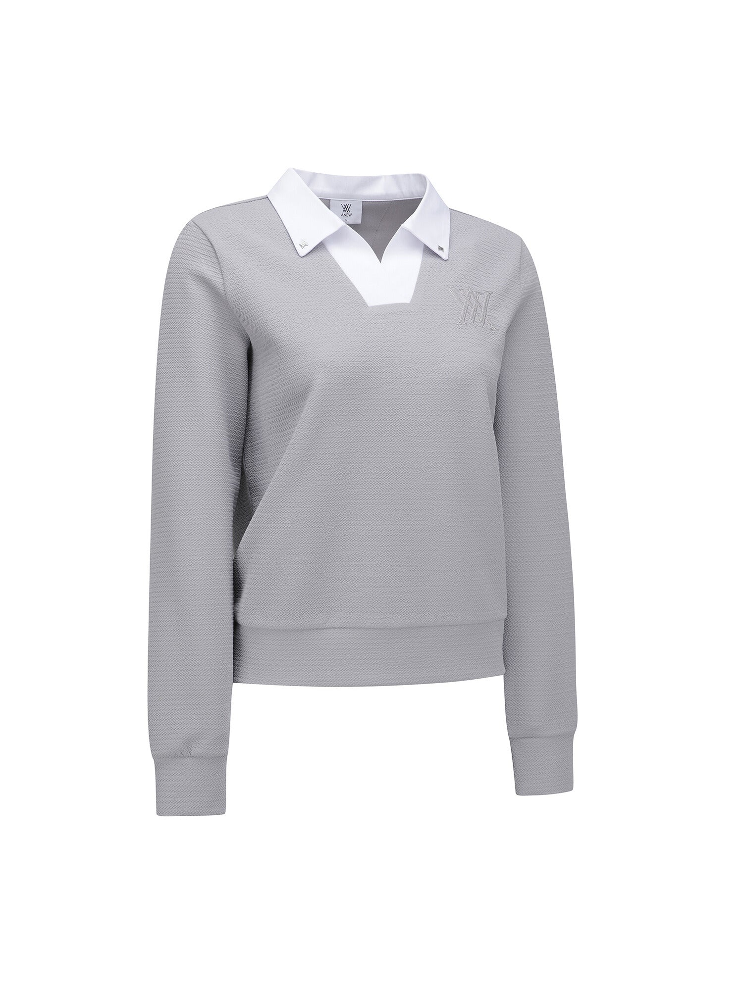 WOMEN SP COLLARED SWEATSHIRT