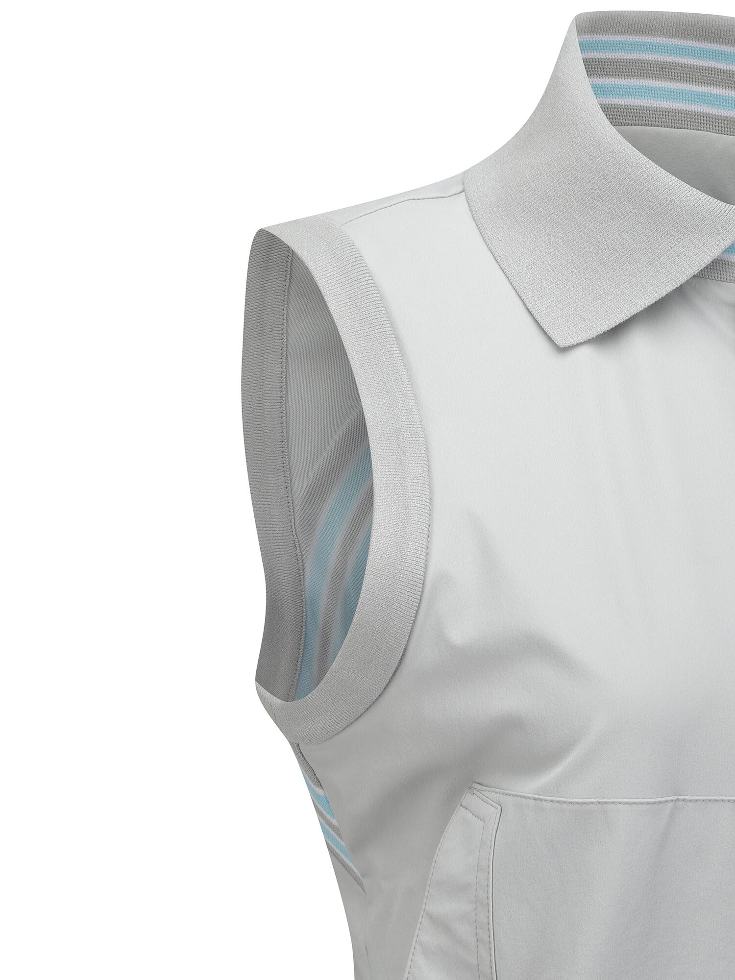 WOMEN HYBRID KNIT VEST