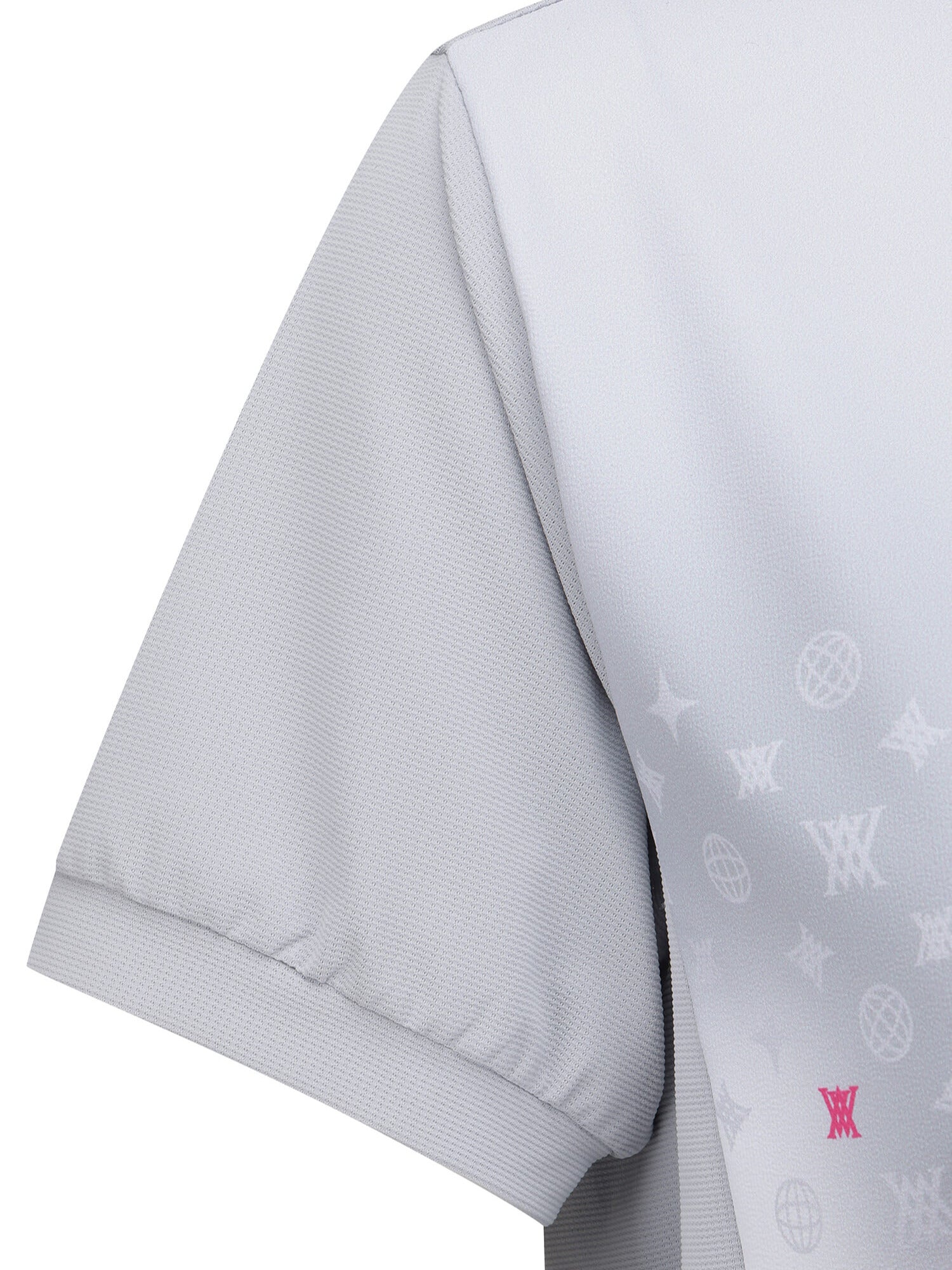 WOMEN SM GRADATION PATTERN SHORT T-SHIRT