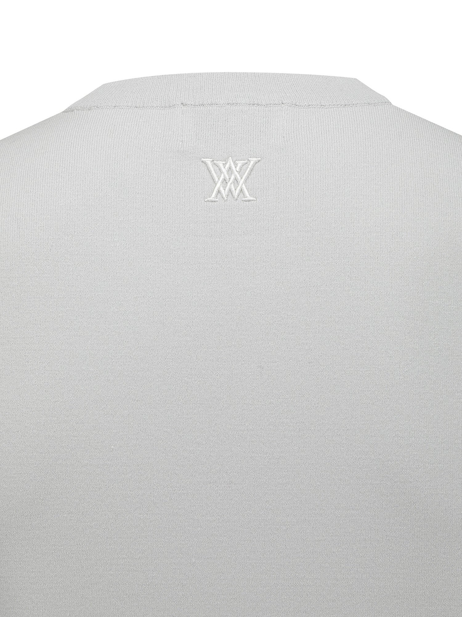 MEN LINE POINT ROUND SWEATER