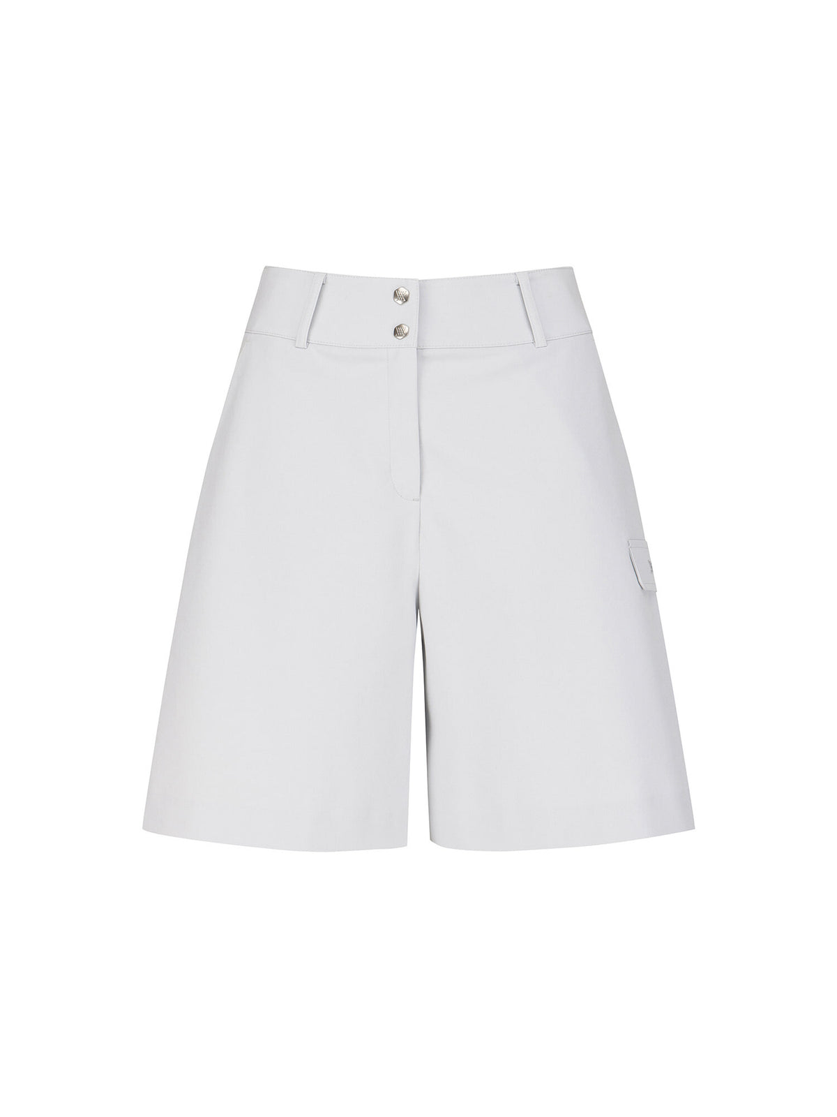 WOMEN FA BACK PLEATED HALF PANTS