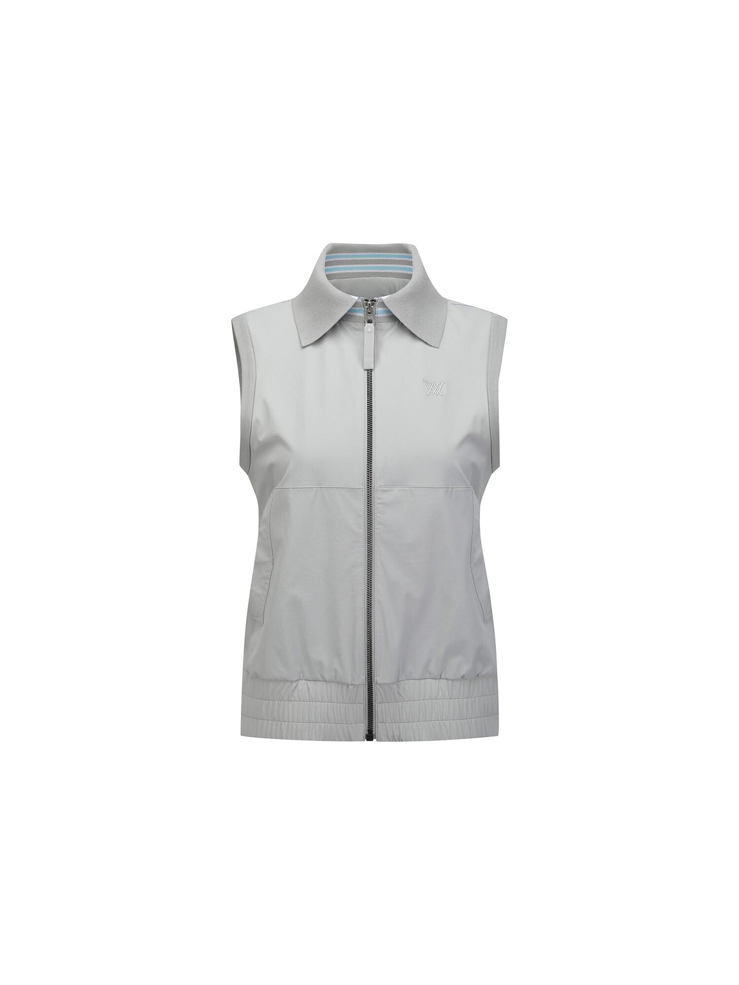 WOMEN HYBRID KNIT VEST