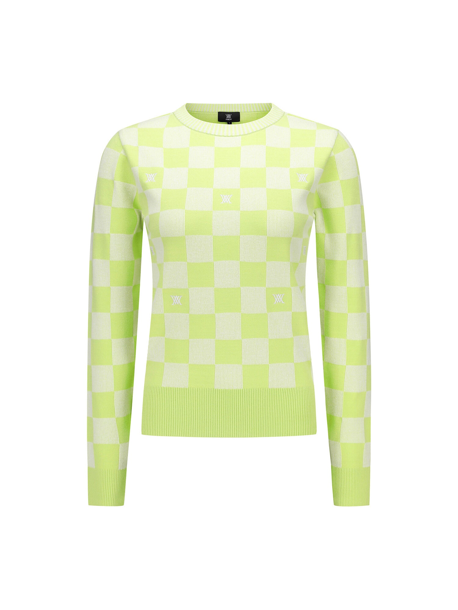 WOMEN CHECK BOARD PULLOVER