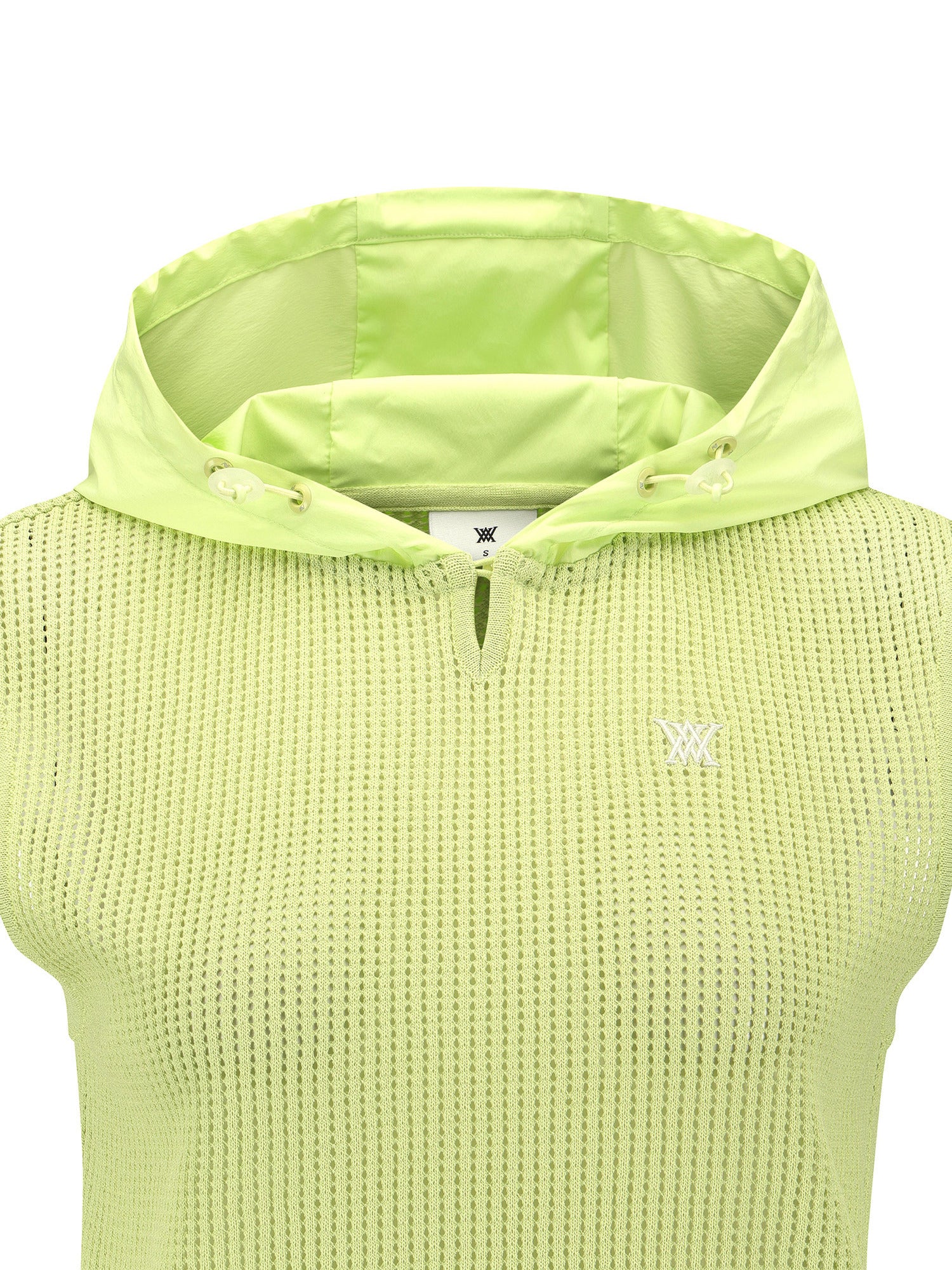 WOMEN HOODED KNIT VEST