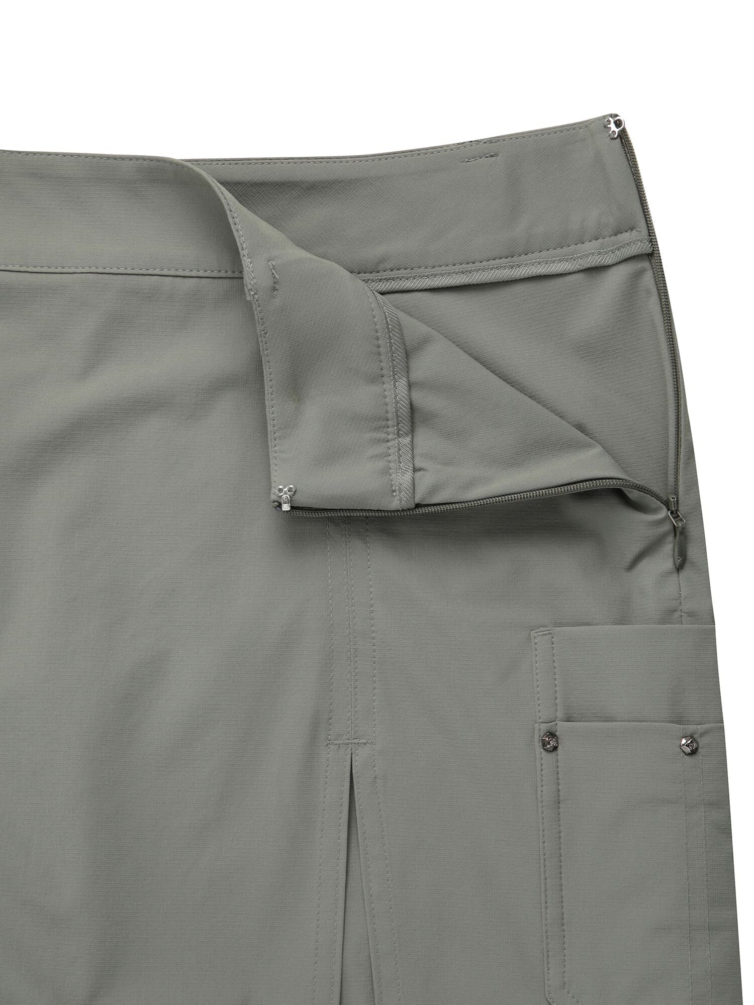 WOMEN SM CARGO INCISION SKIRT