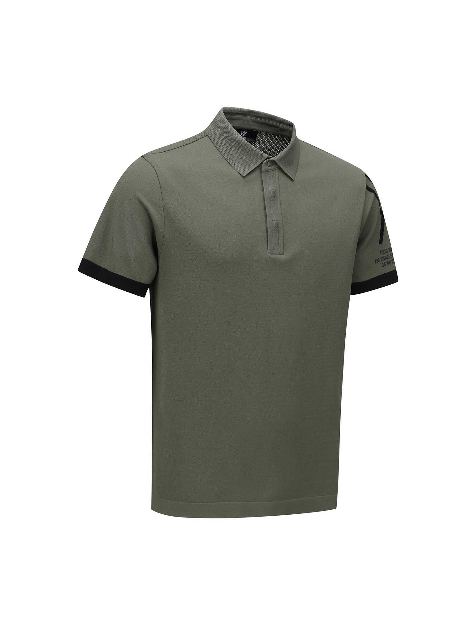 MEN SM LOGO POINT SHORT SLEEVE SWEATER