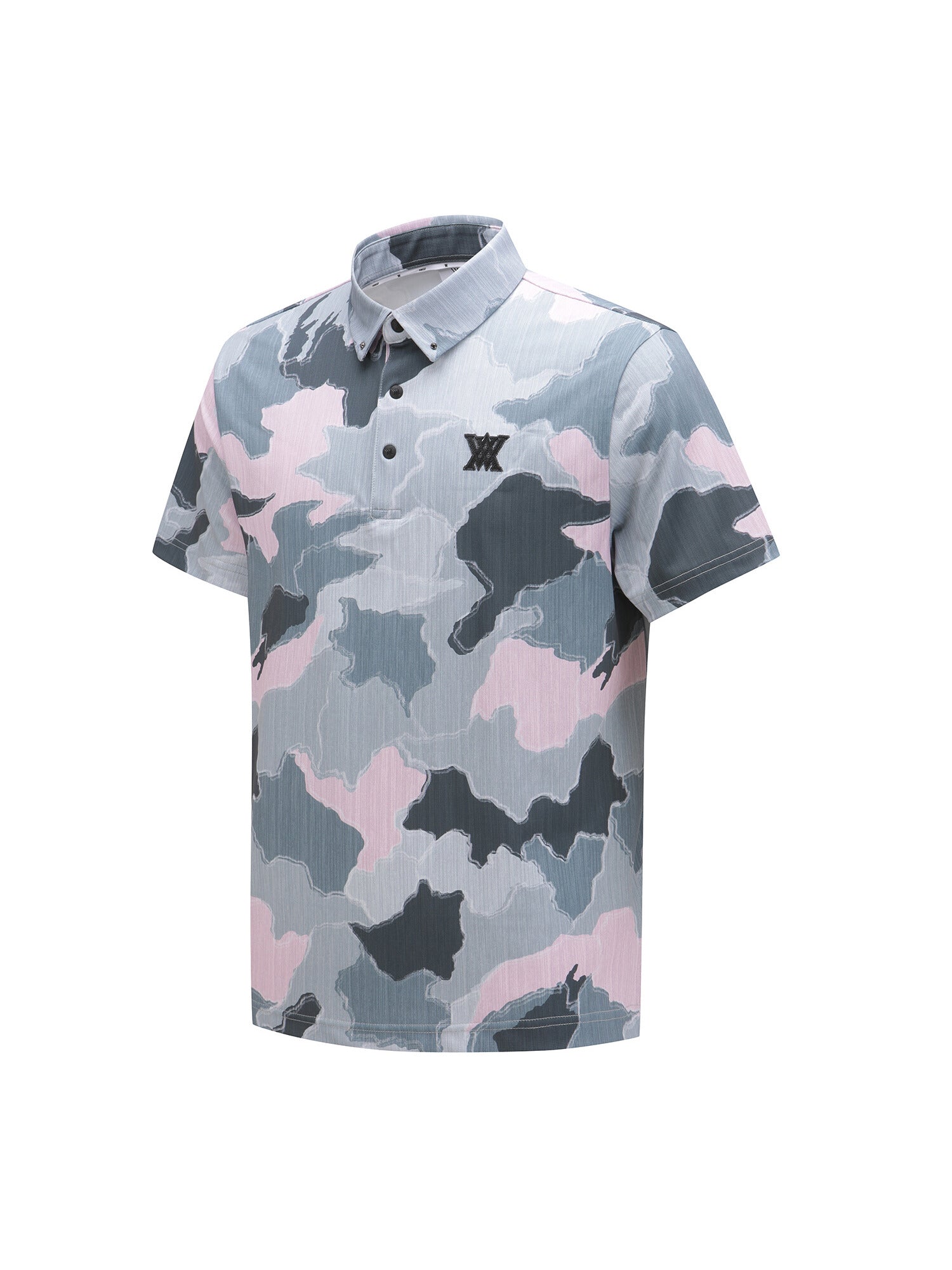 MEN SM WAVE PATTERN SHORT T-SHIRT