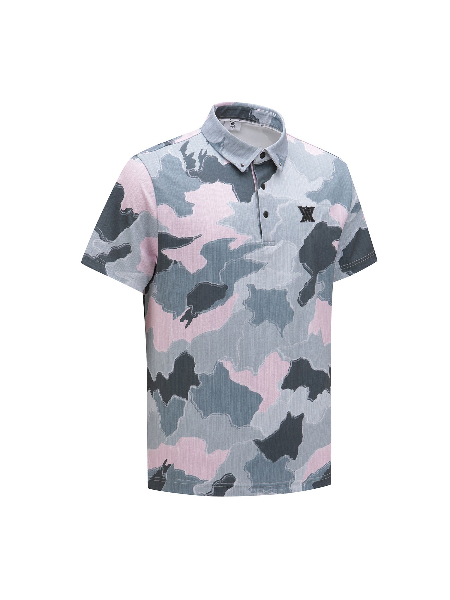 MEN SM WAVE PATTERN SHORT T-SHIRT