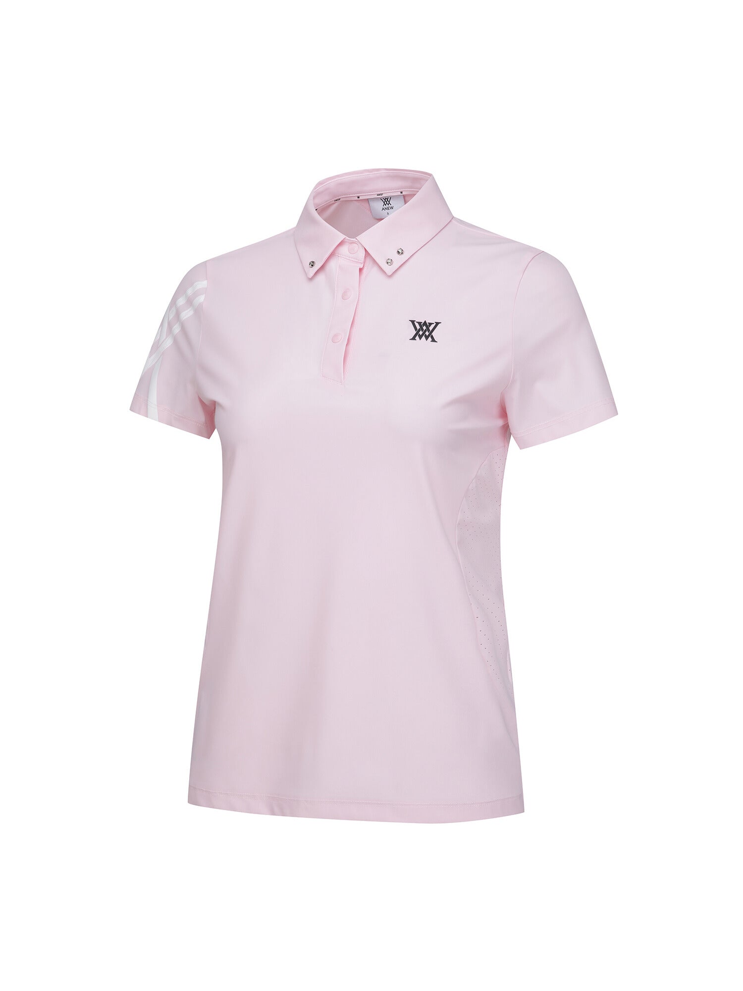 WOMEN SM LOGO POINT SHORT T-SHIRT