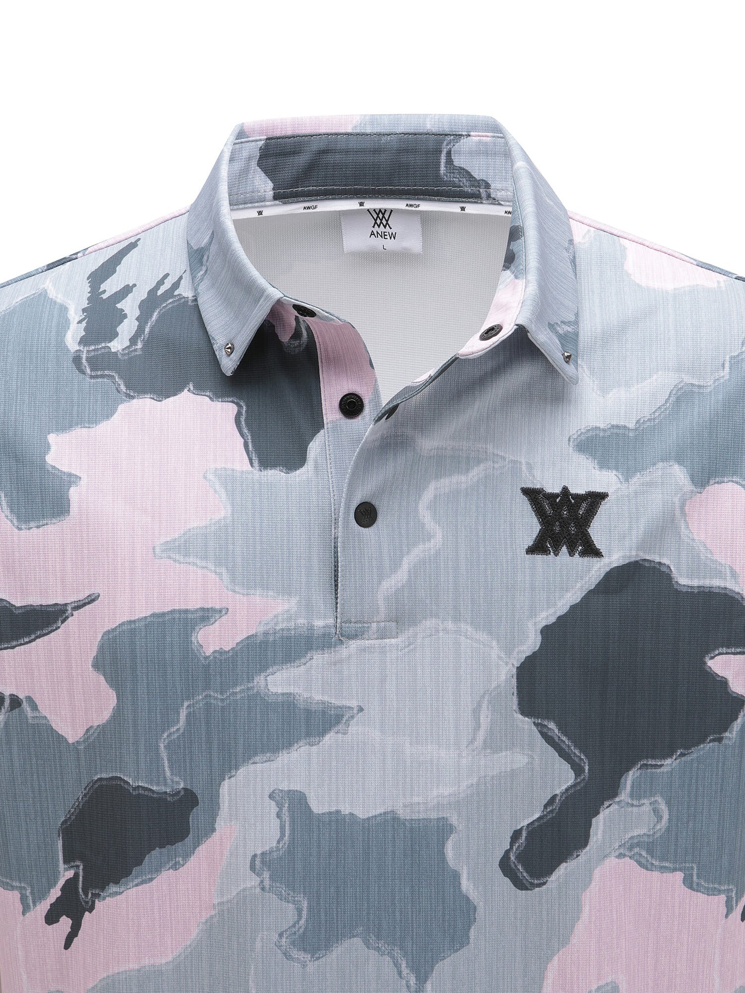 MEN SM WAVE PATTERN SHORT T-SHIRT
