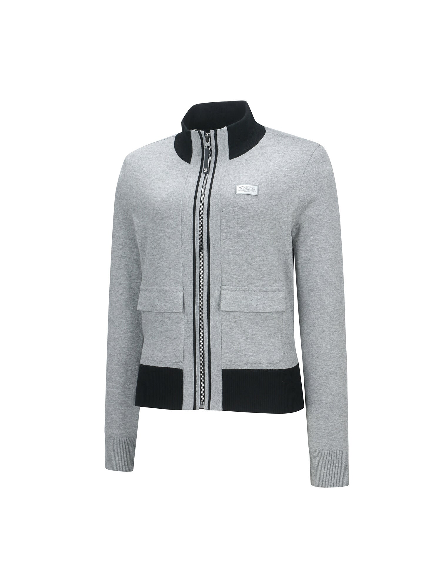 WOMEN WIND BLOCK ZIP-UP CARDIGAN