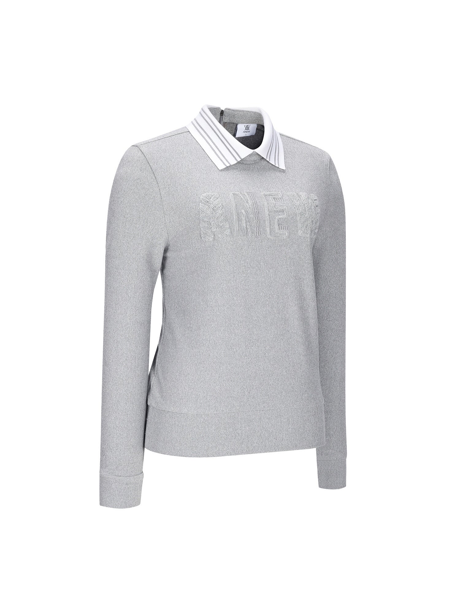 WOMEN BOUCLE EMBO LOGO L/TS