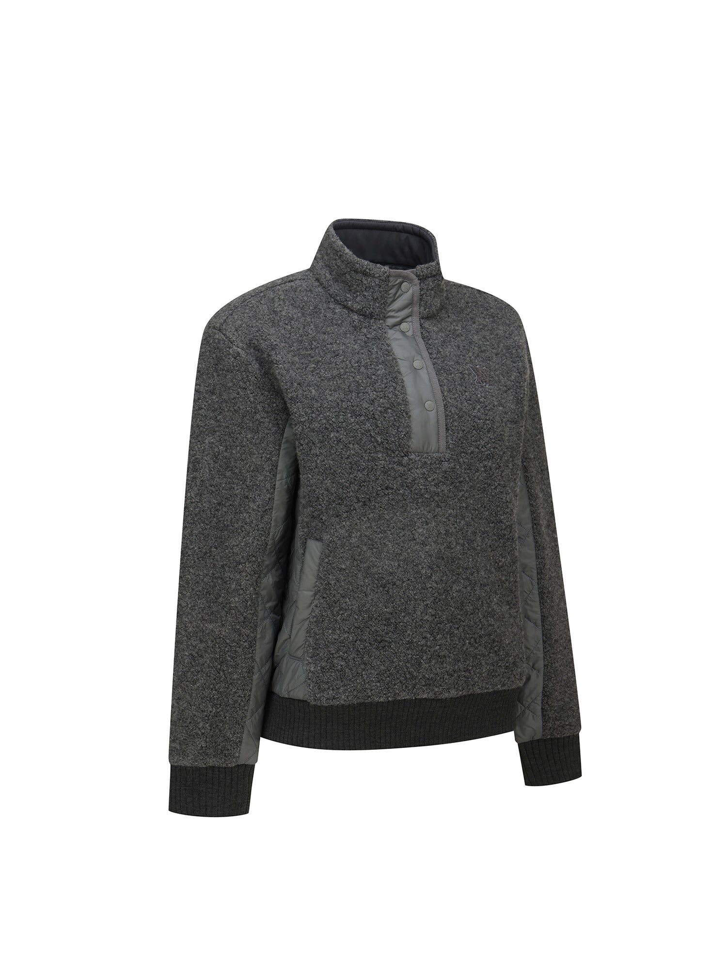 WOMEN WI HIGH NECK LONG T-SHIRT