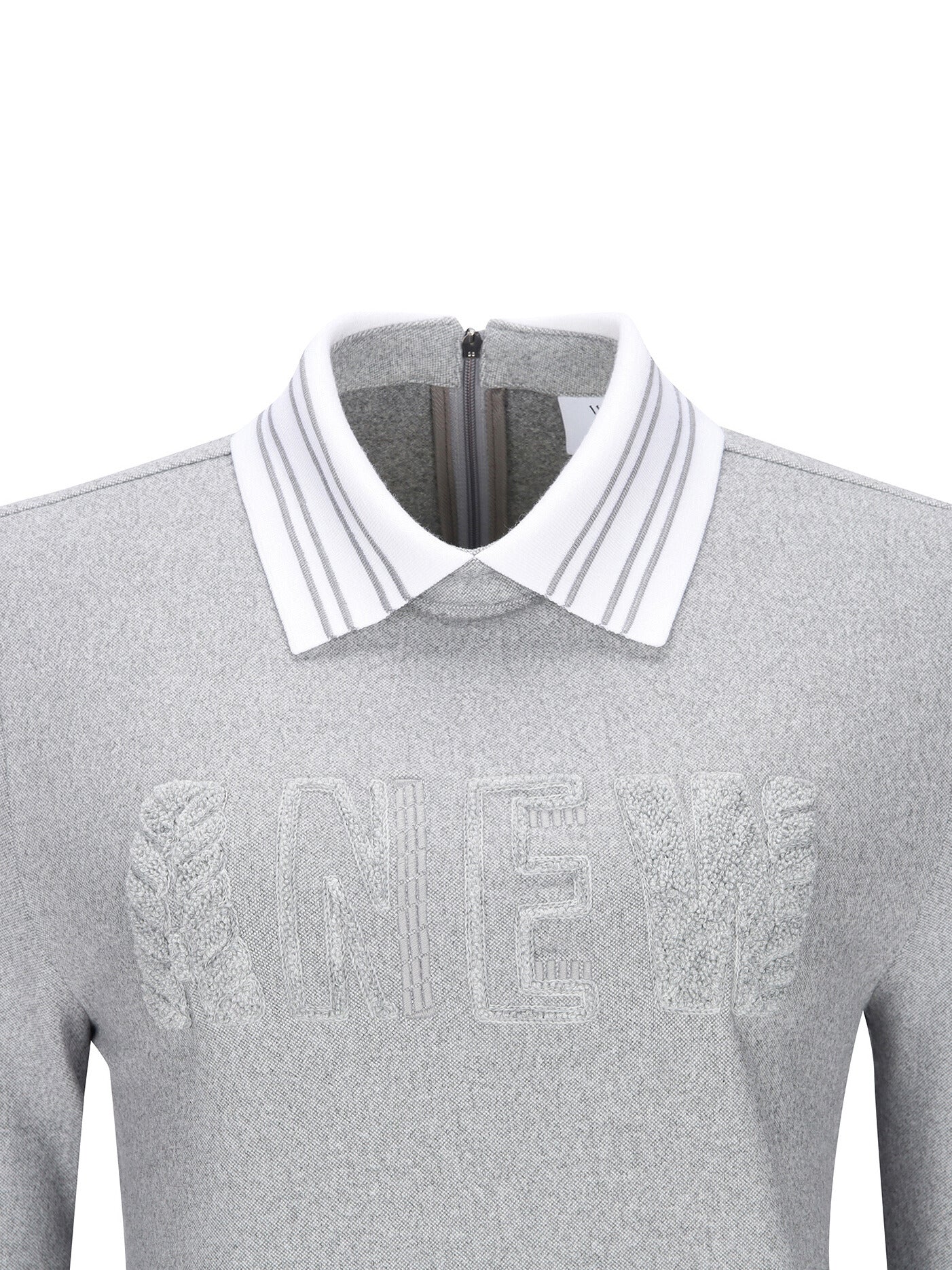WOMEN BOUCLE EMBO LOGO L/TS