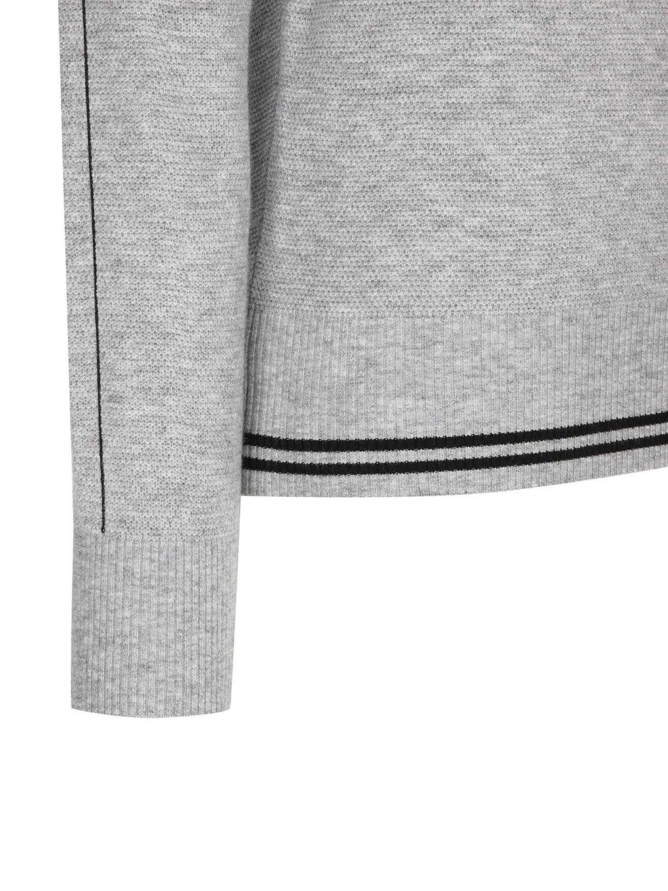 WOMEN WIDE COLLAR HALF ZIP-UP PULLOVER