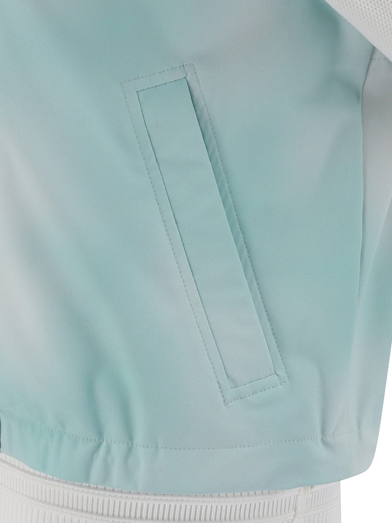 WOMEN FA GRADATION PATTERN HOODED JACKET