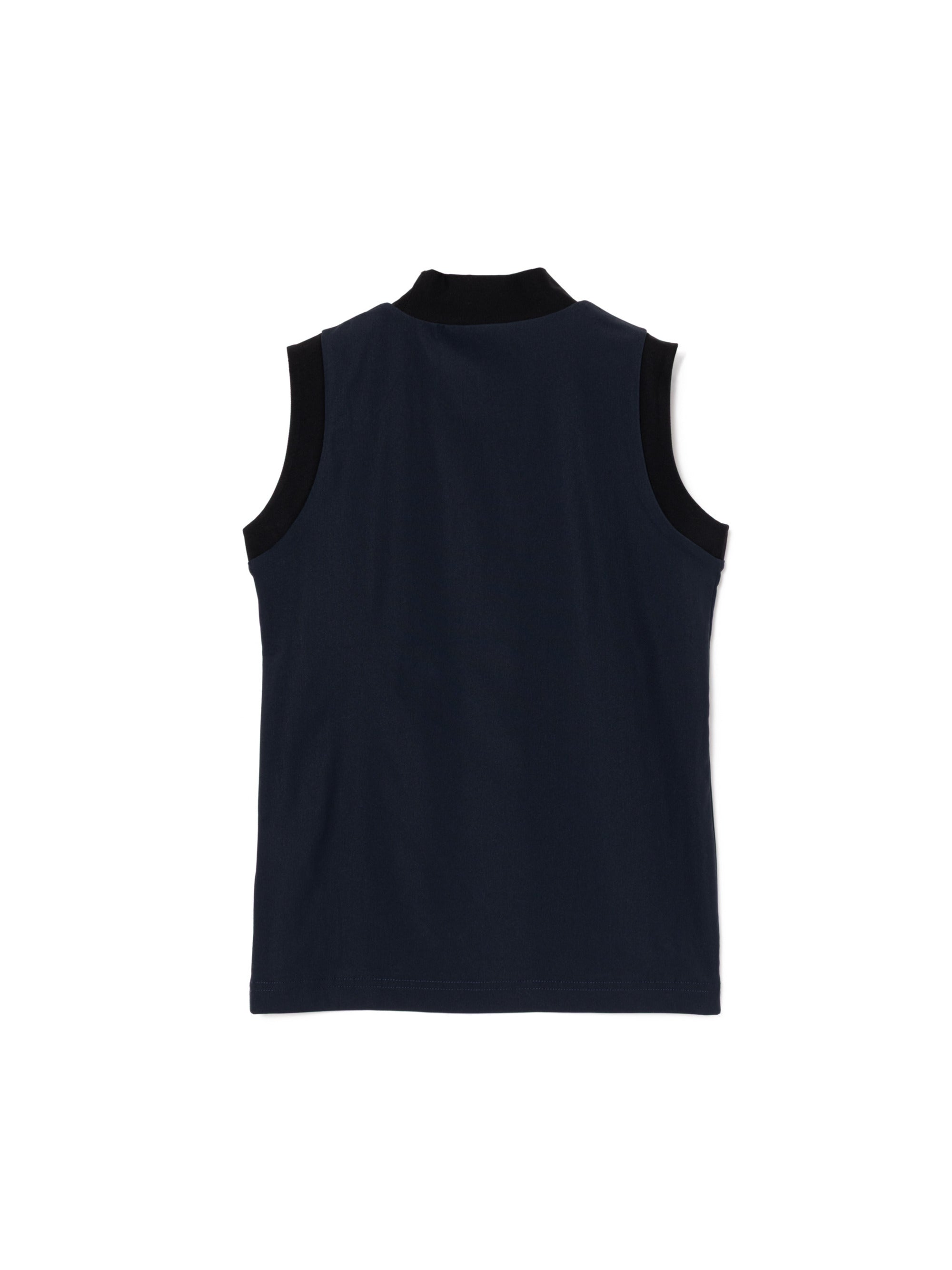 WOMEN SLEEVELESS MOCK NECK SHIRT JAPAN LIMITED