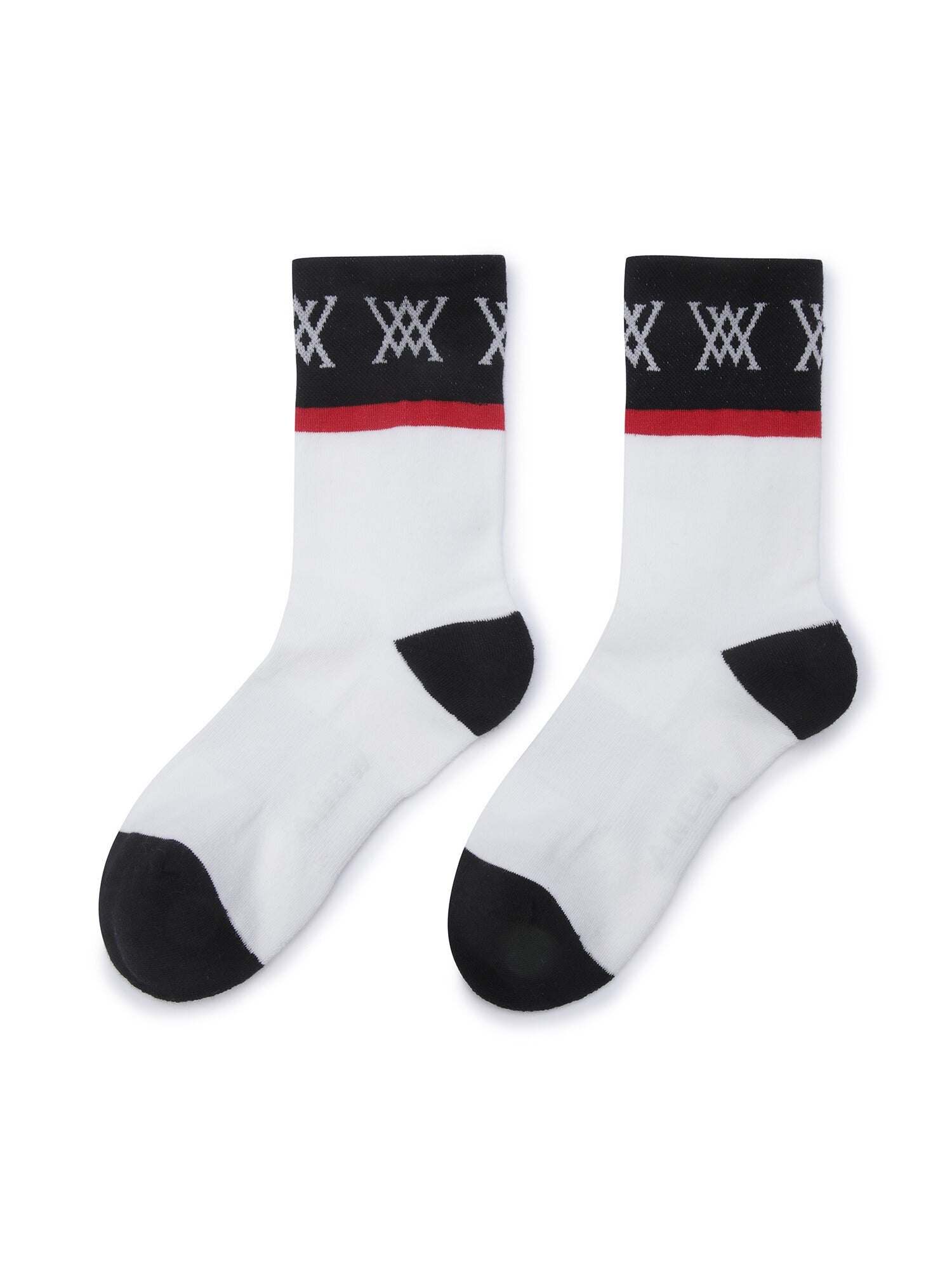 WOMEN BLOCK MEDIUM NECK SOCKS