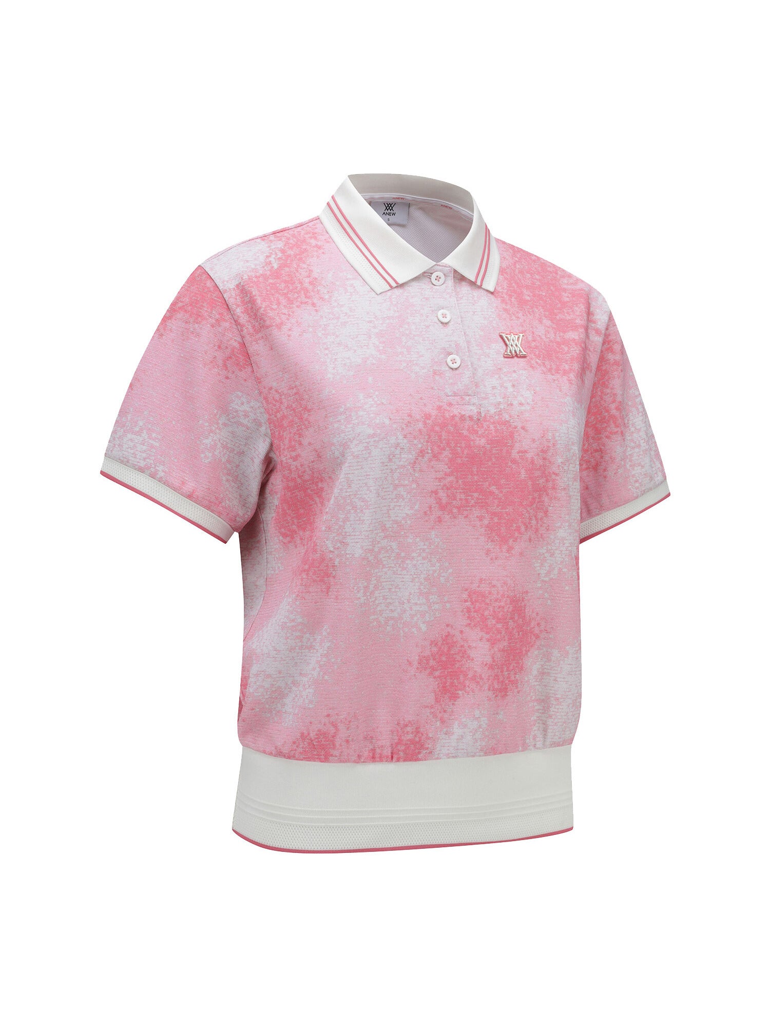 WOMEN SPRINKLED PATTERN SHORT T-SHIRT