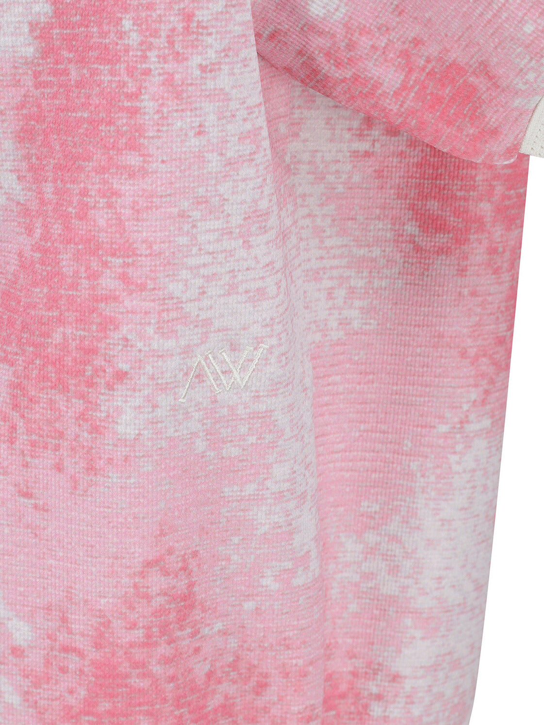 WOMEN SPRINKLED PATTERN SHORT T-SHIRT