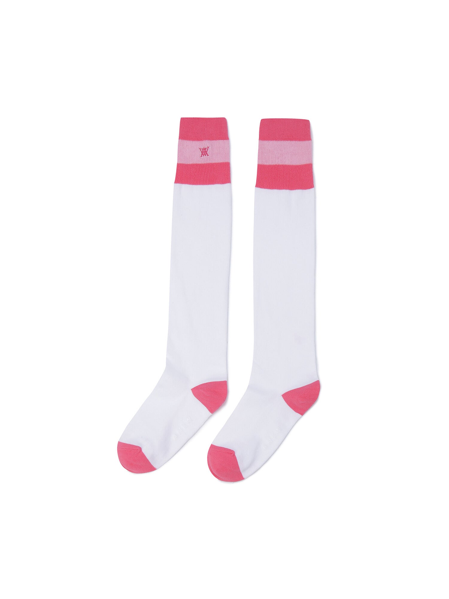 WOMEN THREE-TONE KNEE SOCKS
